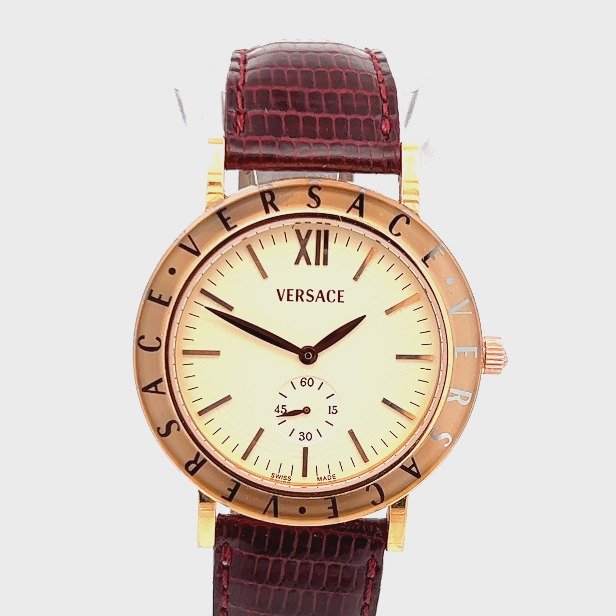 Versace hotsell skeleton watch