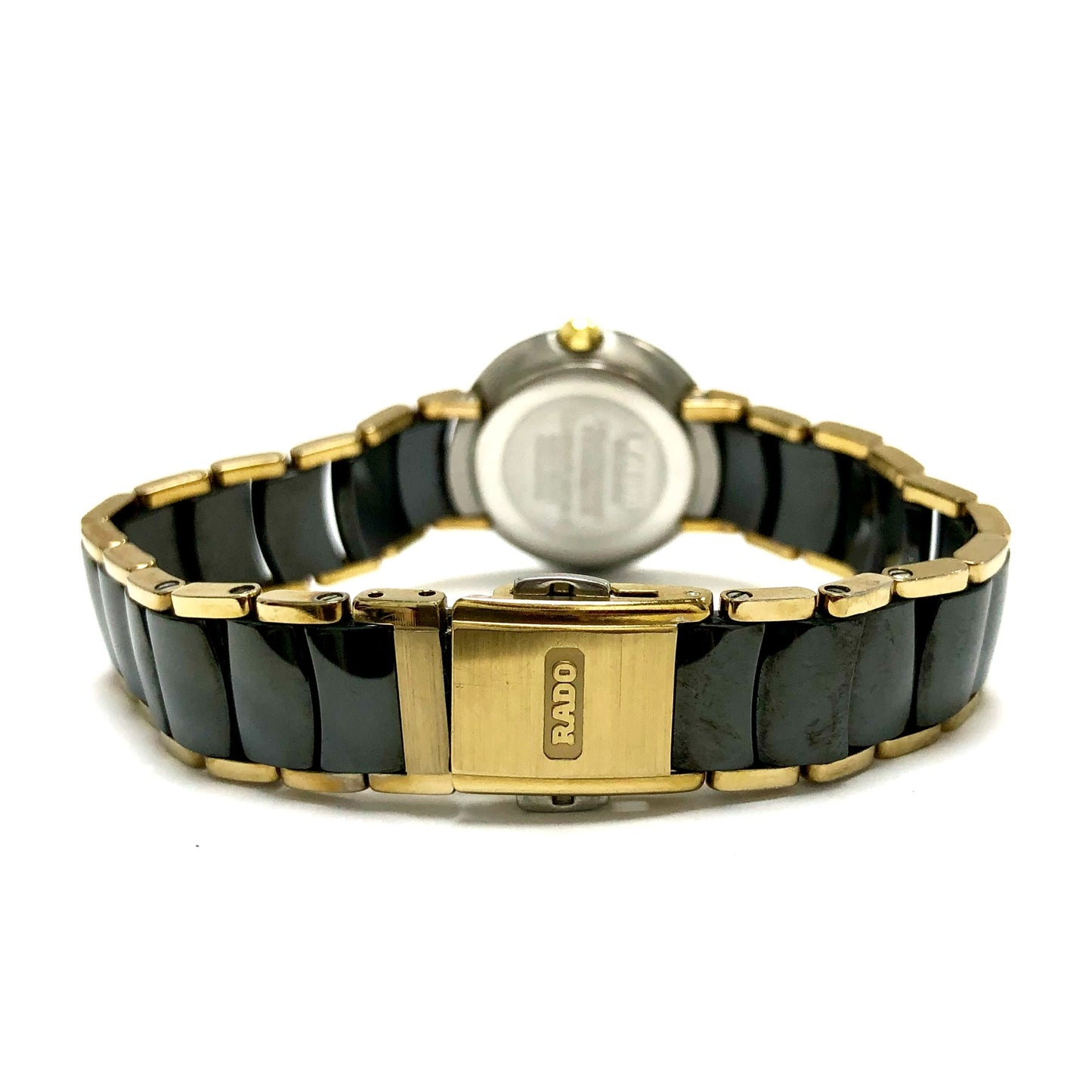 RADO JUBILÉ Quartz 23mm Black High-Tech Ceramics & Steel Diamond Dial Watch