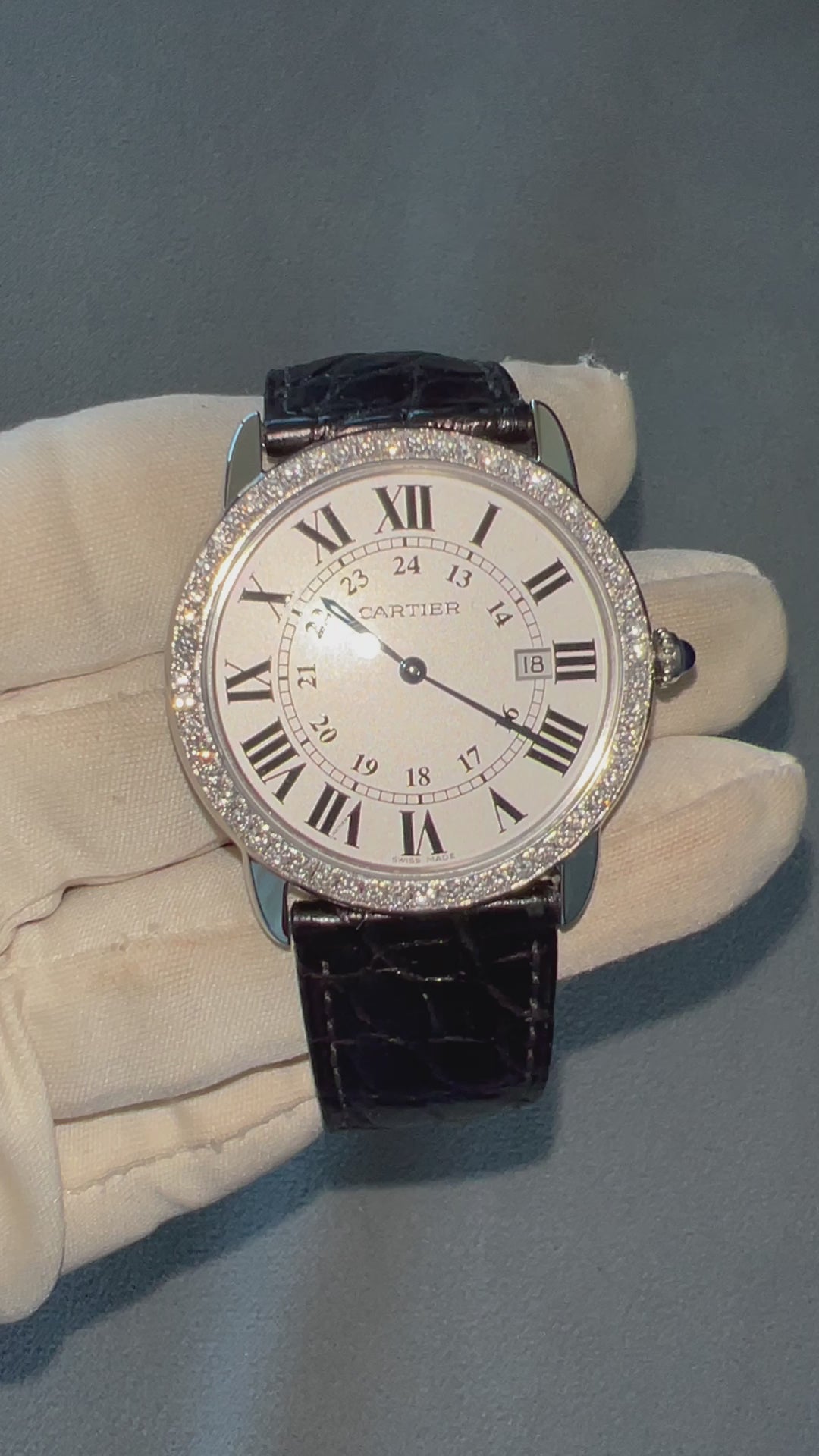 Cartier ronde hot sale solo quartz