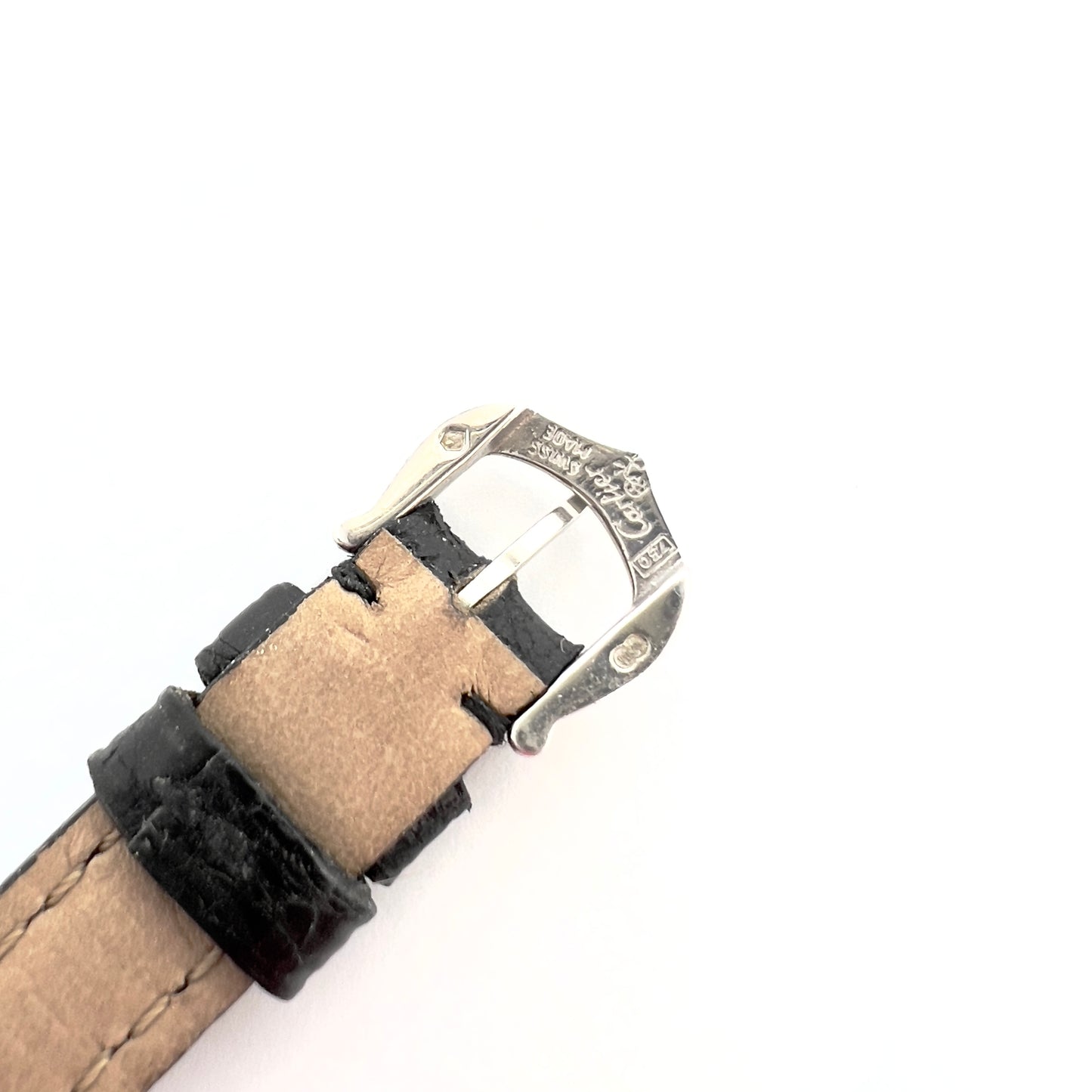 CARTIER BAIGNOIRE Mini 18K White Gold Diamond Watch