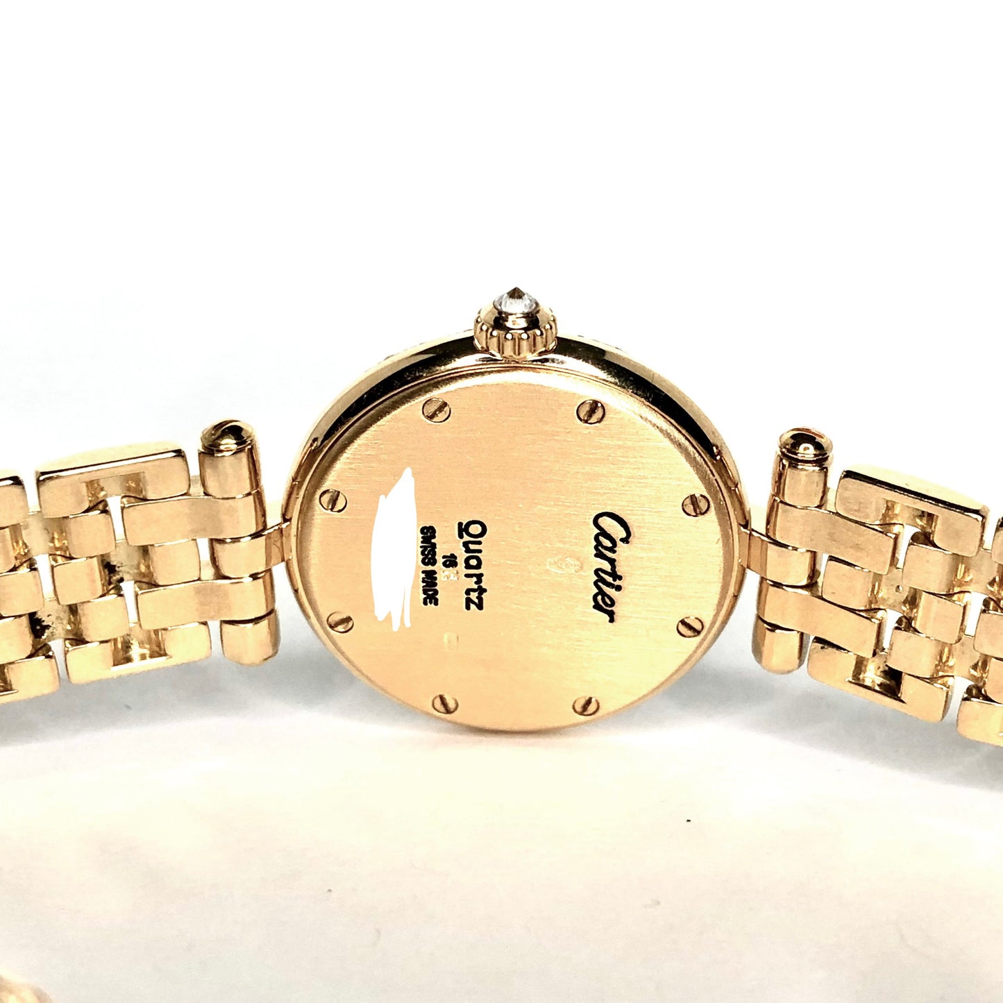 CARTIER PANTHERE VENDOME 24mm 18K Yellow Gold Diamond Watch