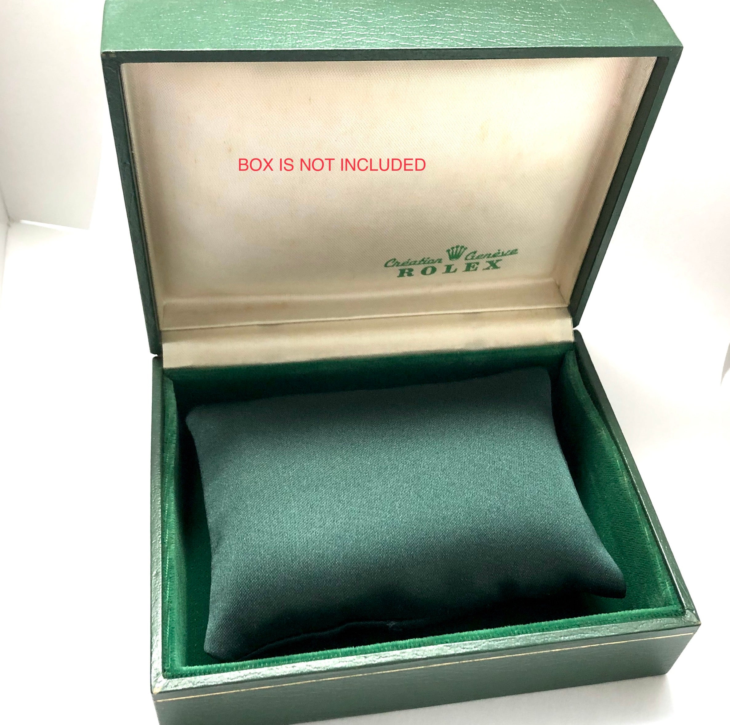 Green Thick Satin Durable PILLOW CUSHION for ROLEX Box NATILUXIA