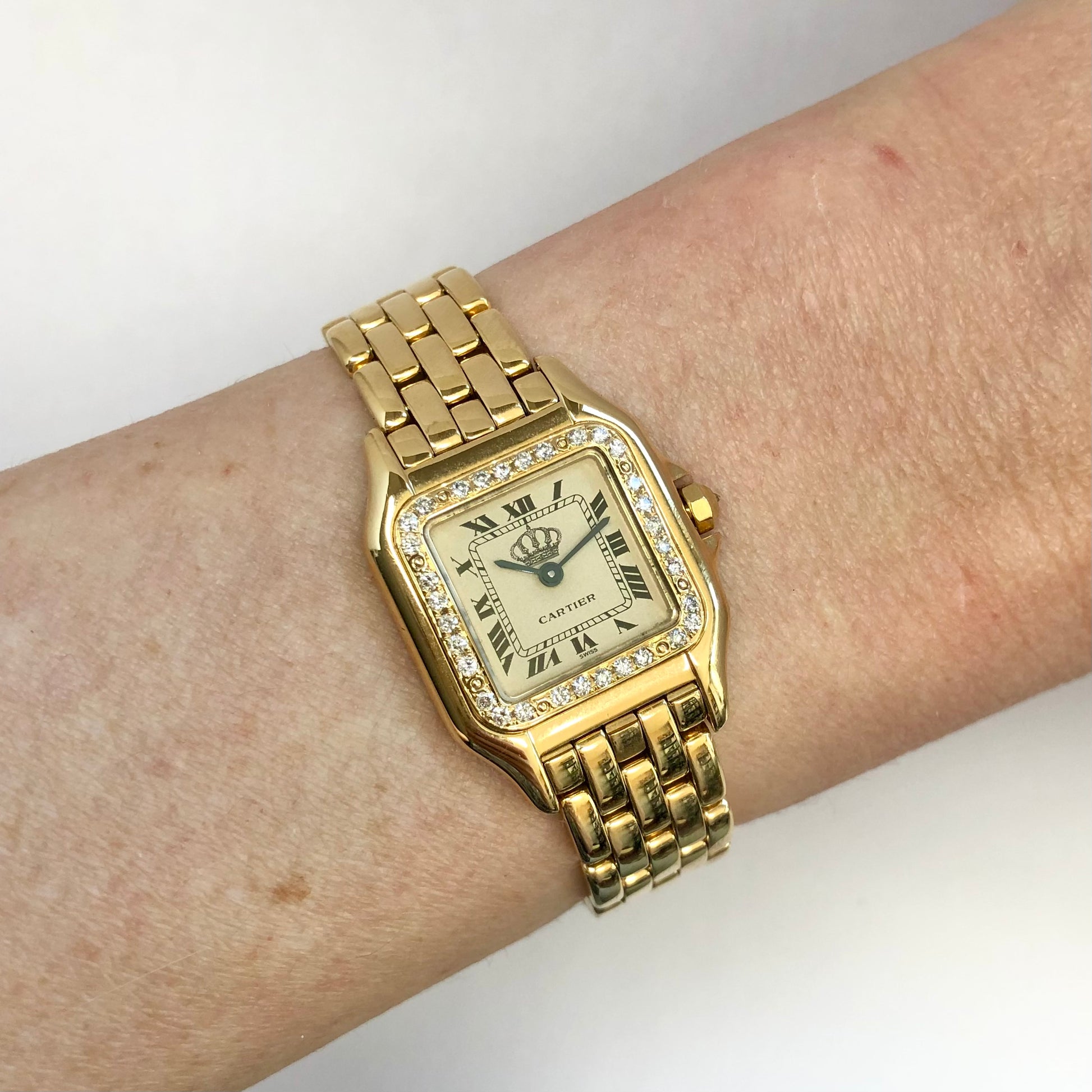 CARTIER PANTHERE Quartz 23mm 18K Yellow Gold watch