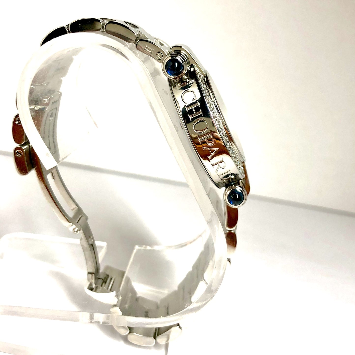 CHOPARD IMPERIALE Quartz 32mm Steel Diamonds Watch