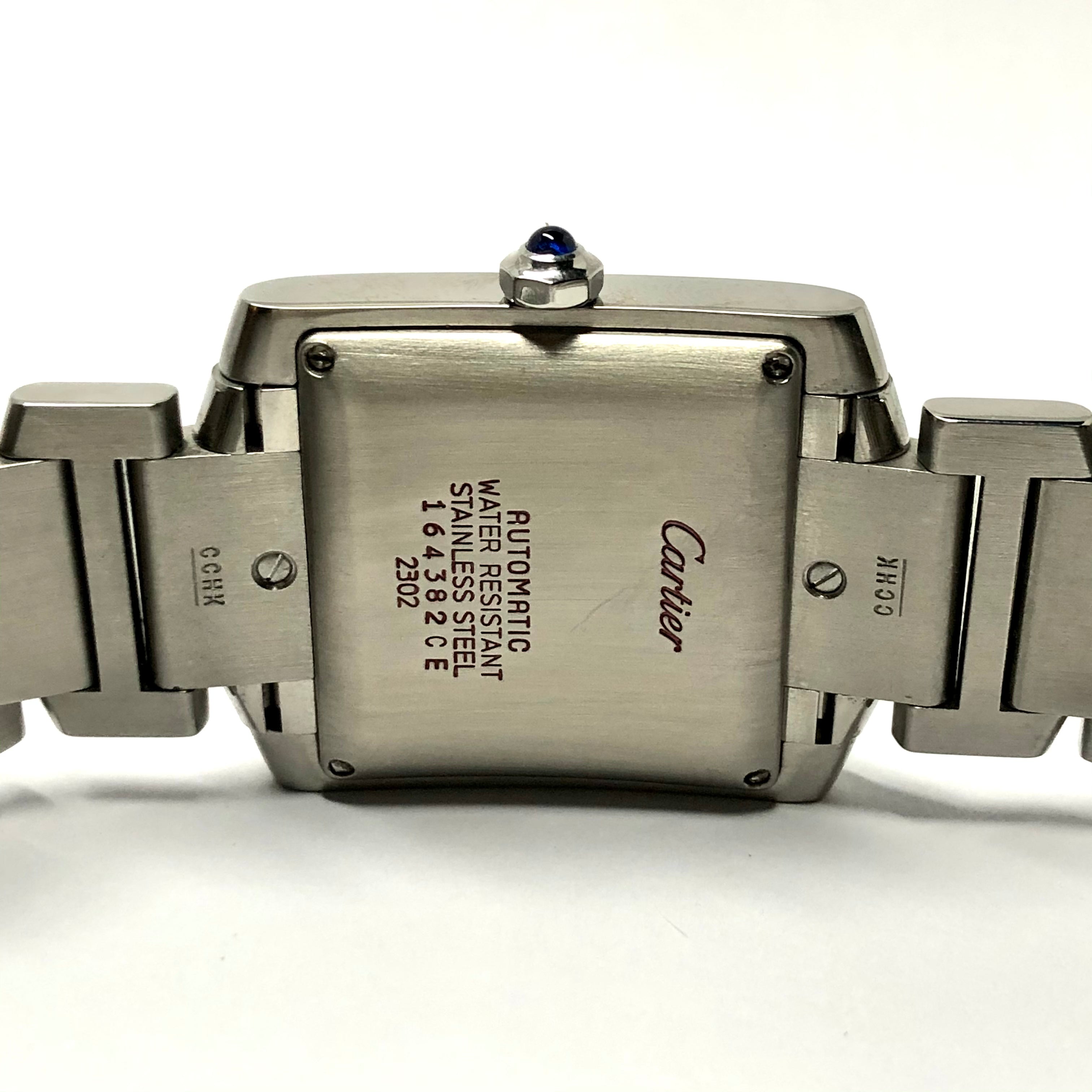 Cartier tank best sale water resistant