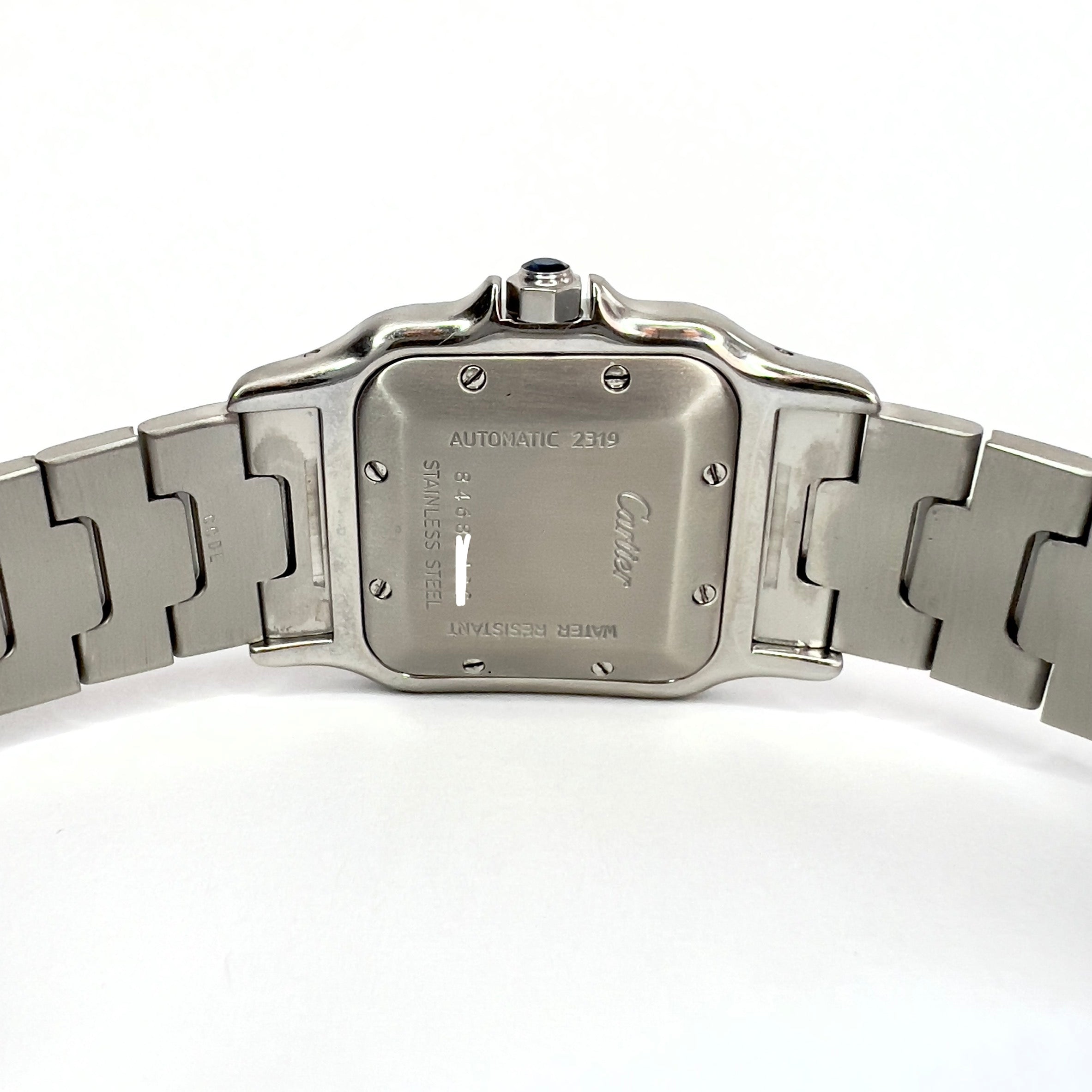 CARTIER SANTOS GALBEE 29mm Automatic Steel 0.85TCW Diamond Watch