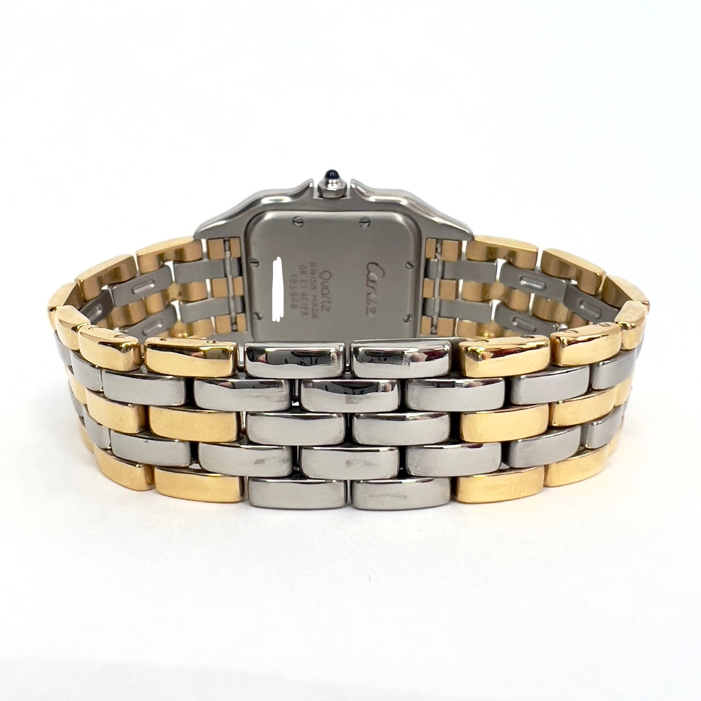 CARTIER PANTHERE Quartz 27mm 3 Row Gold 1.25TCW DIAMOND Watch