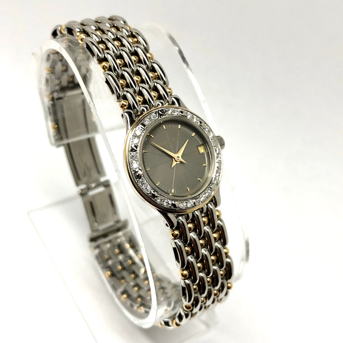 AUDEMARS PIGUET Quartz 22mm 2 Tone Diamond Watch
