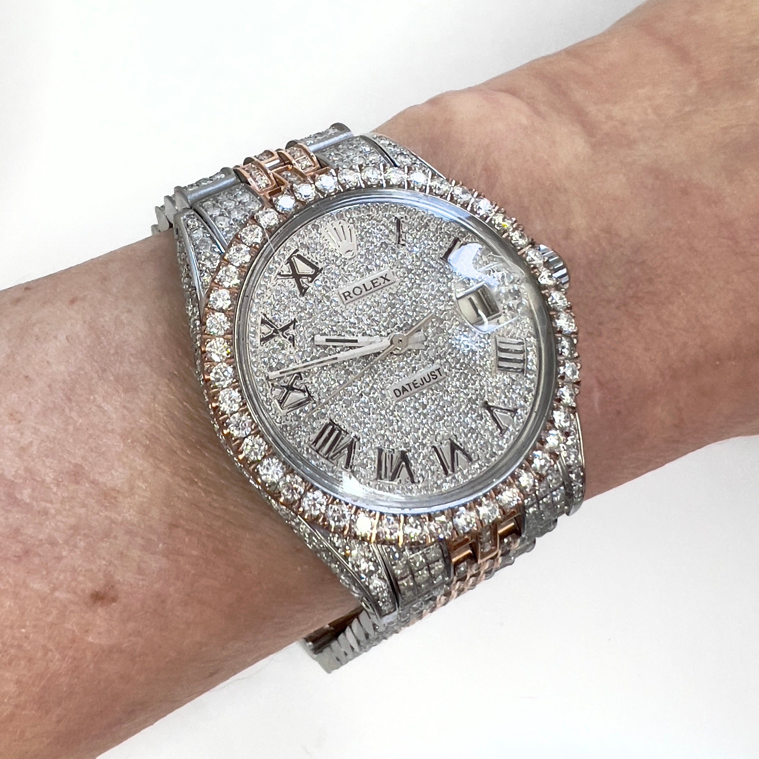 Datejust hotsell full diamond