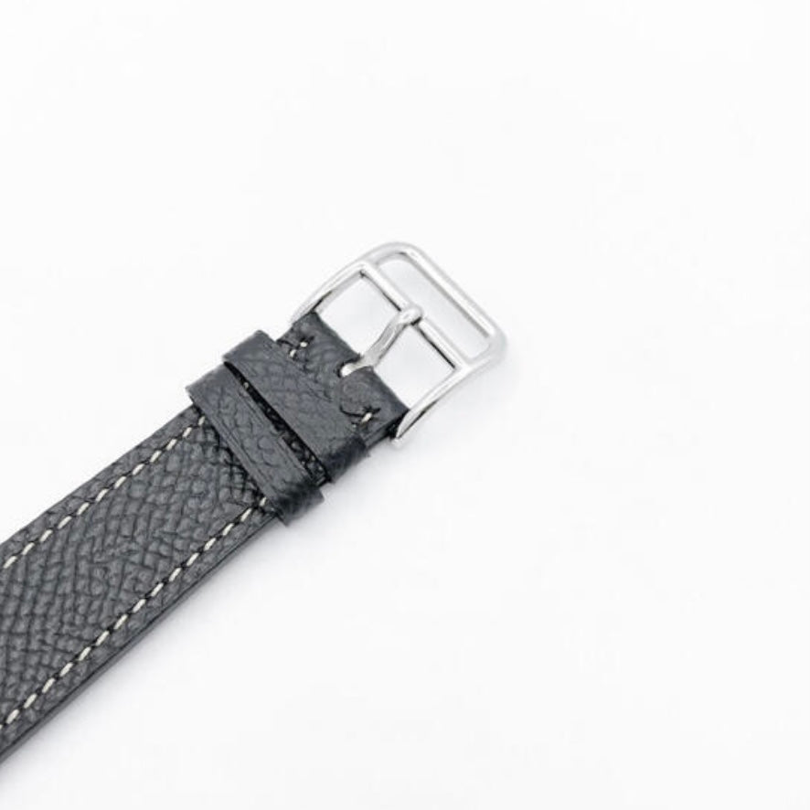 HERMÈS HEURE H Steel 0.91TCW DIAMOND Bezel Watch