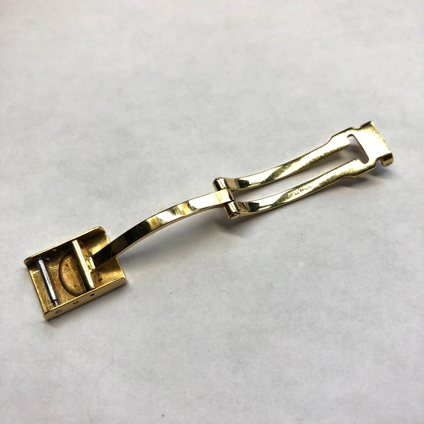 CARTIER SANTOS Solid 18K Yellow Gold Buckle 8/11mm