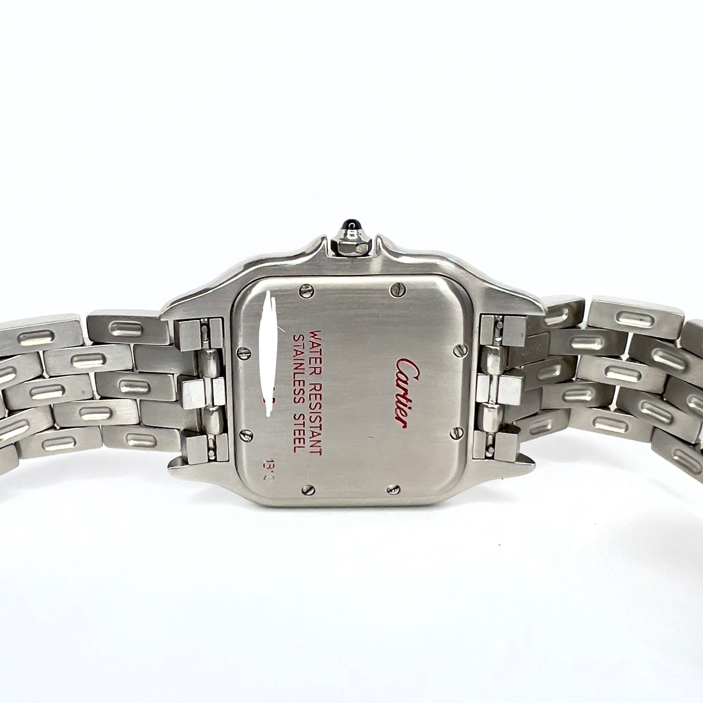 CARTIER PANTHÉRE Quartz 27mm Steel 0.48TCW Diamond Watch