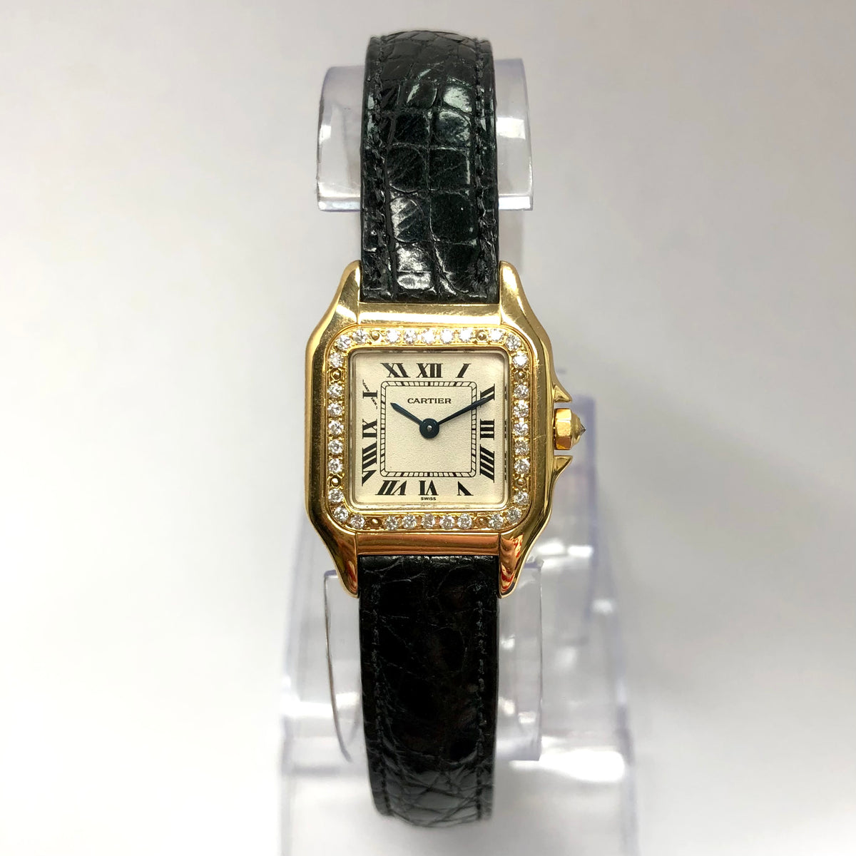 CARTIER PANTHERE Quartz 23mm 18K Yellow Gold 0.34TCW DIAMOND  display picture 1