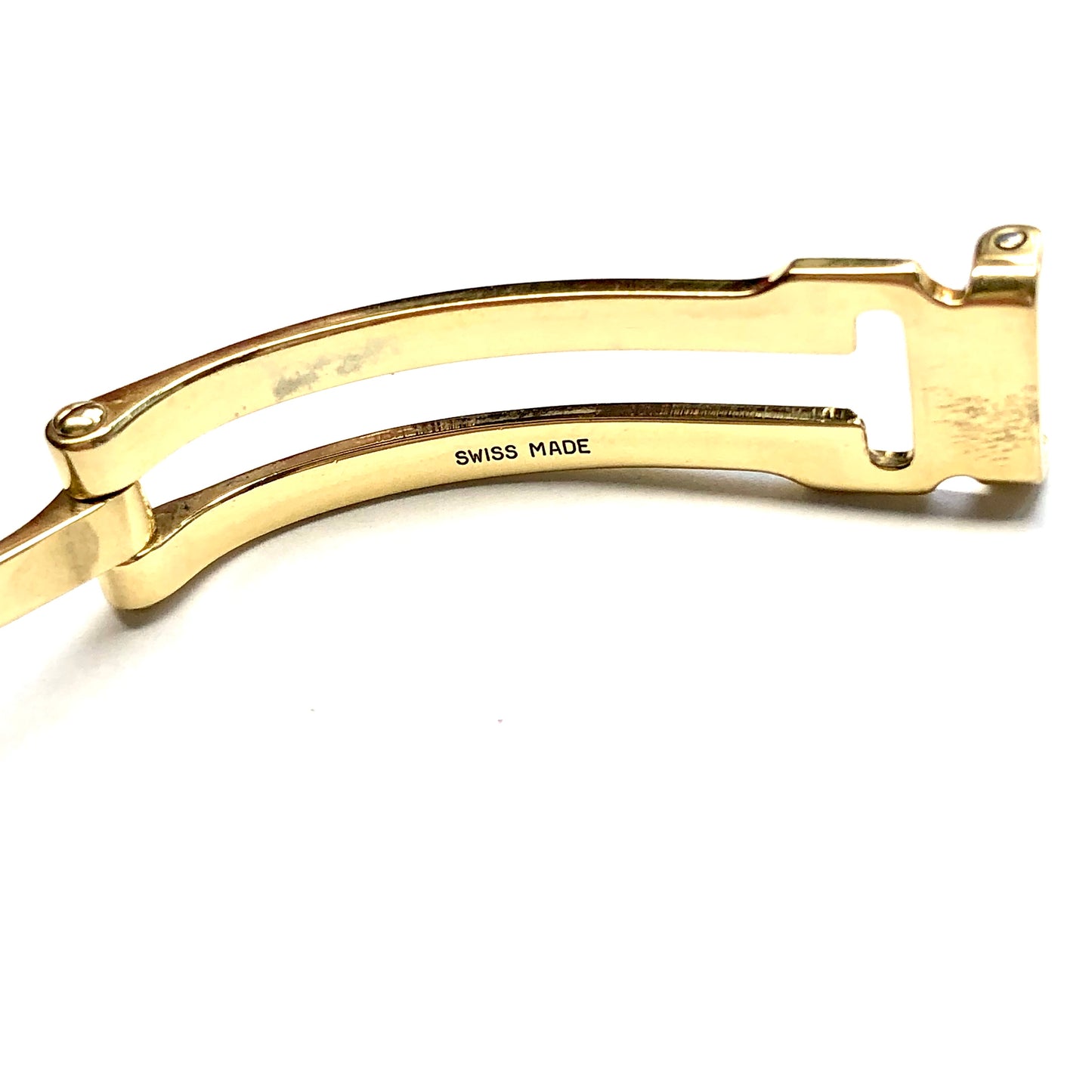 CARTIER SANTOS Solid 18K Yellow Gold Buckle 8/11mm