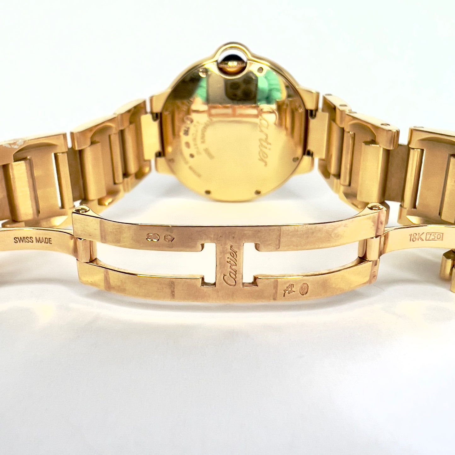 CARTIER BALLON BLEU 36mm Automatic 18K Yellow Gold Watch