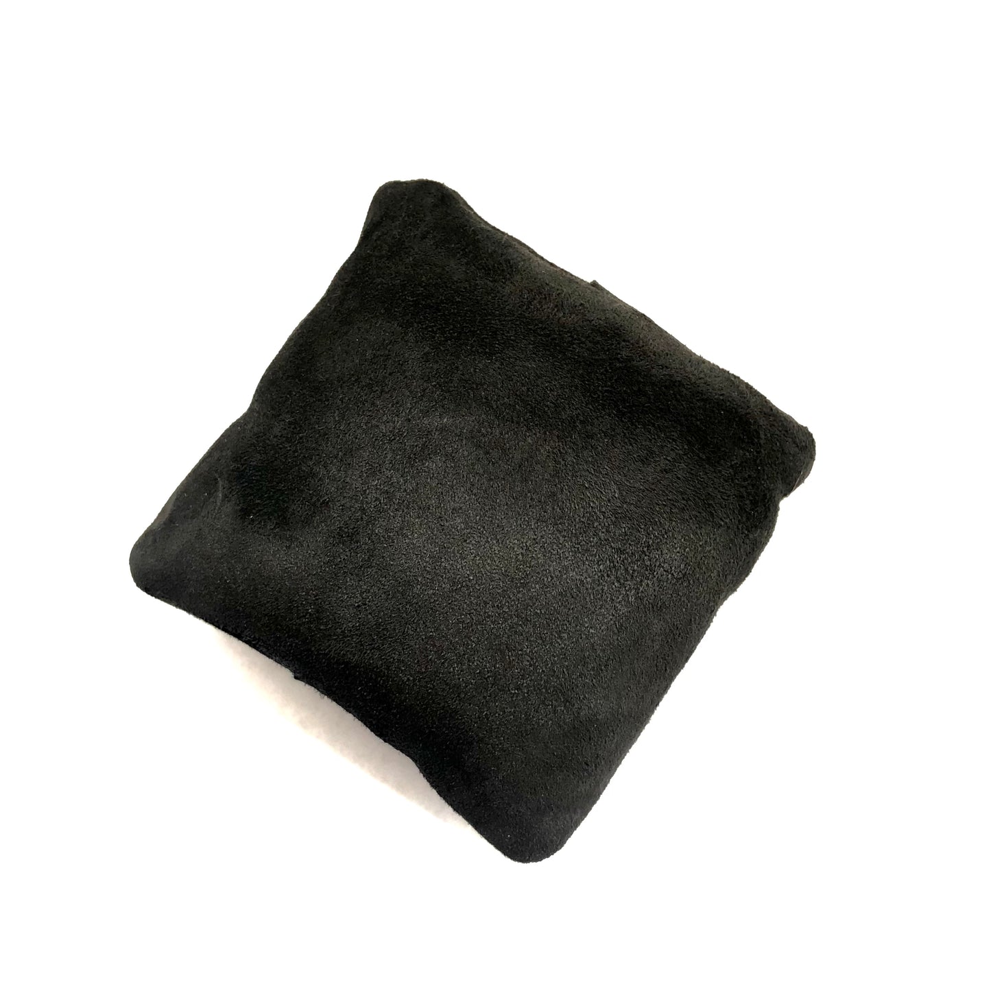 Black Suede Genuine Leather PILLOW CUSHION fits CARTIER Box