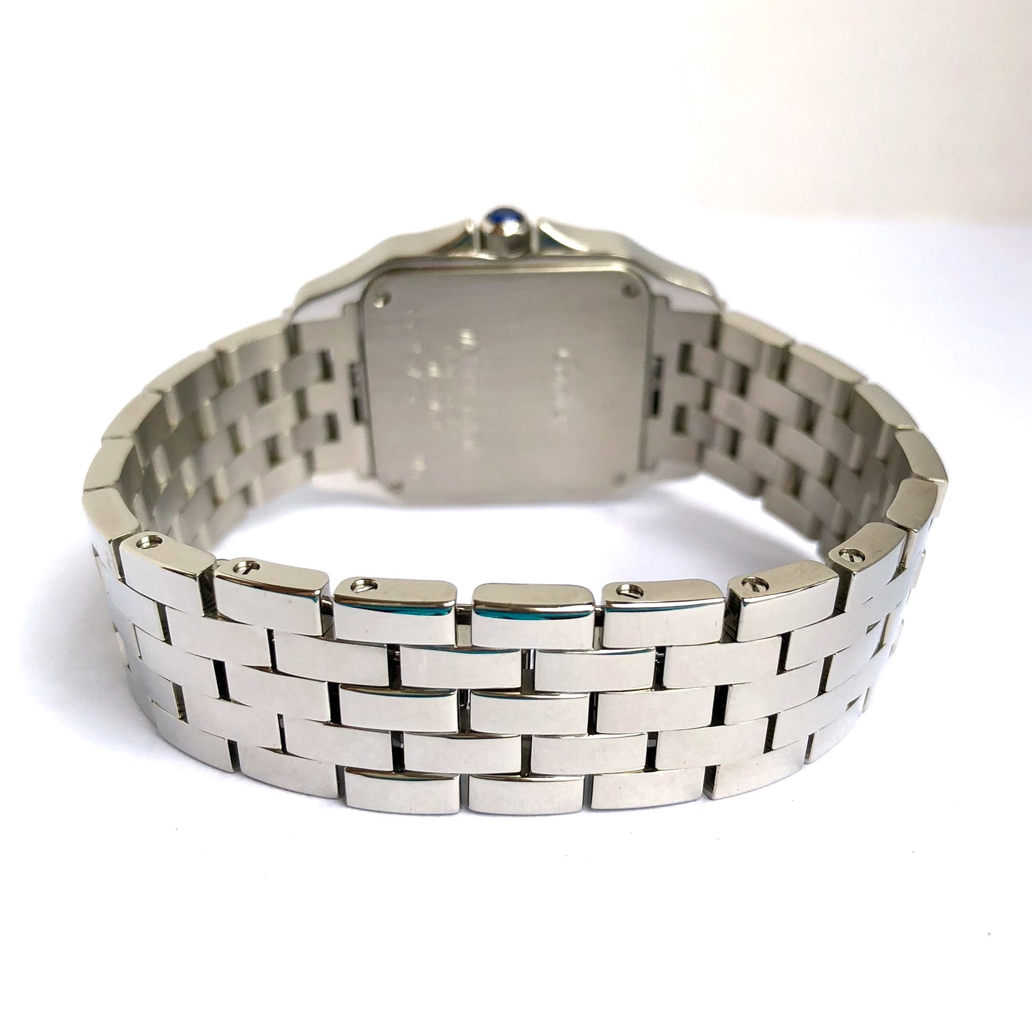 CARTIER SANTOS DEMOISELLE Quartz 26mm Steel 1.77TCW DIAMOND Watch