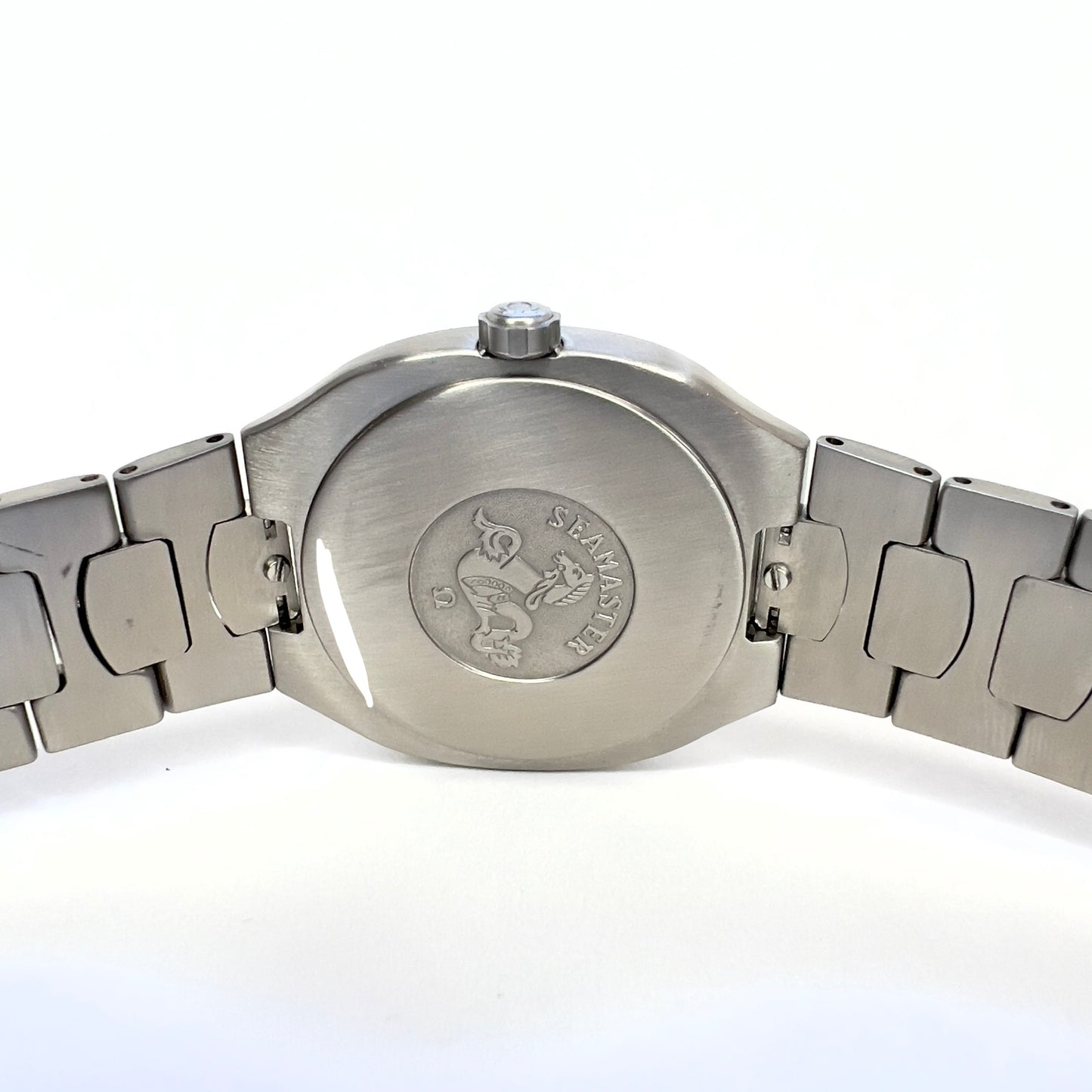 OMEGA SEAMASTER POLARIS GMT 2 Tone 31mm 0.58TCW Diamond Watch