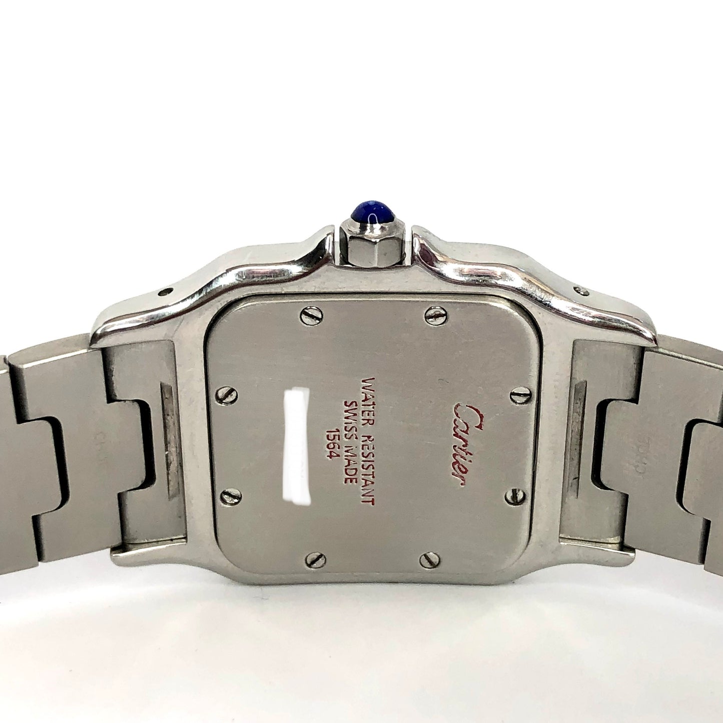 CARTIER SANTOS GALBEE 29mm Quartz Steel ~1.56TCW Diamond Watch NEW Model