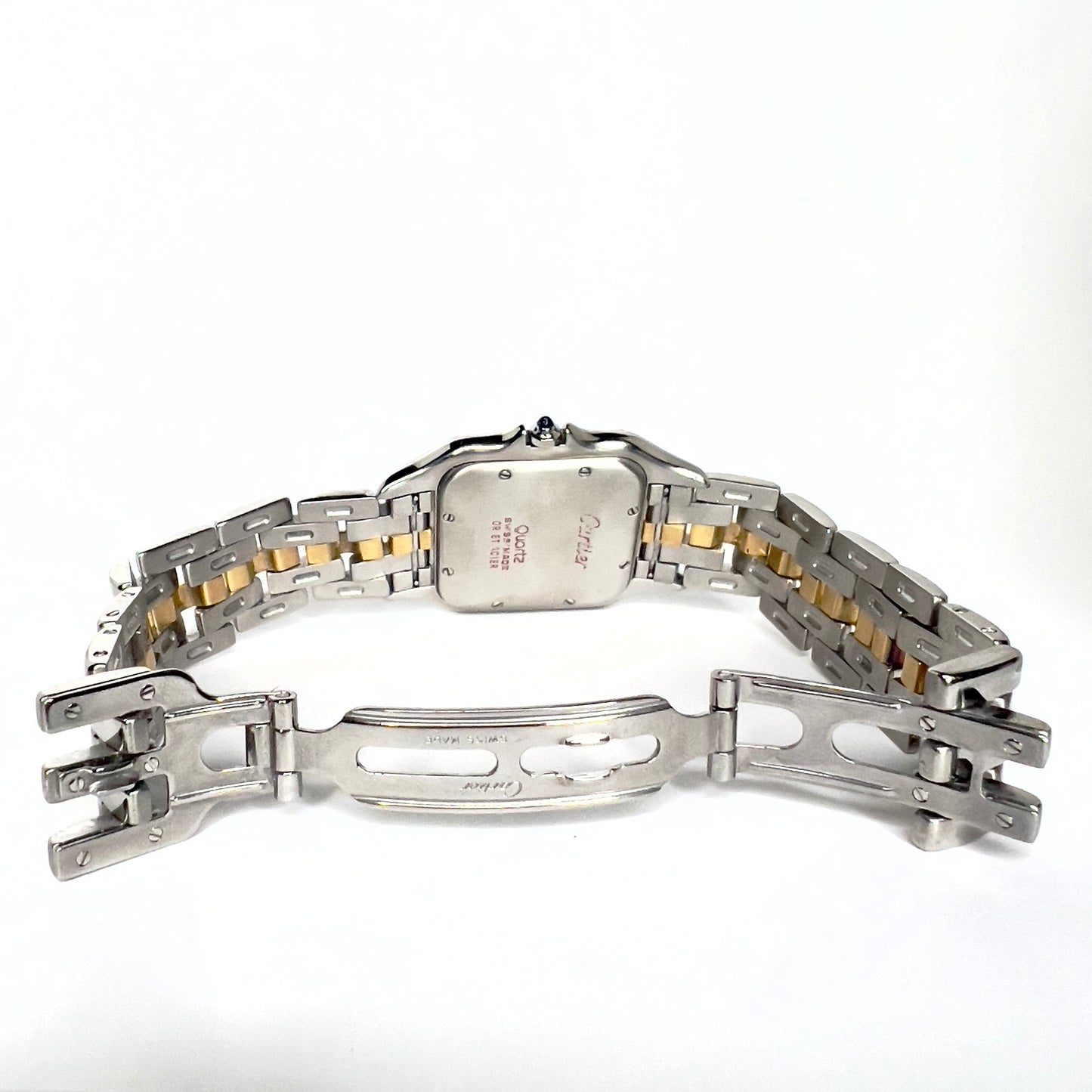 CARTIER PANTHERE Quartz 29mm 1 Row Gold 0.56TCW DIAMOND Watch