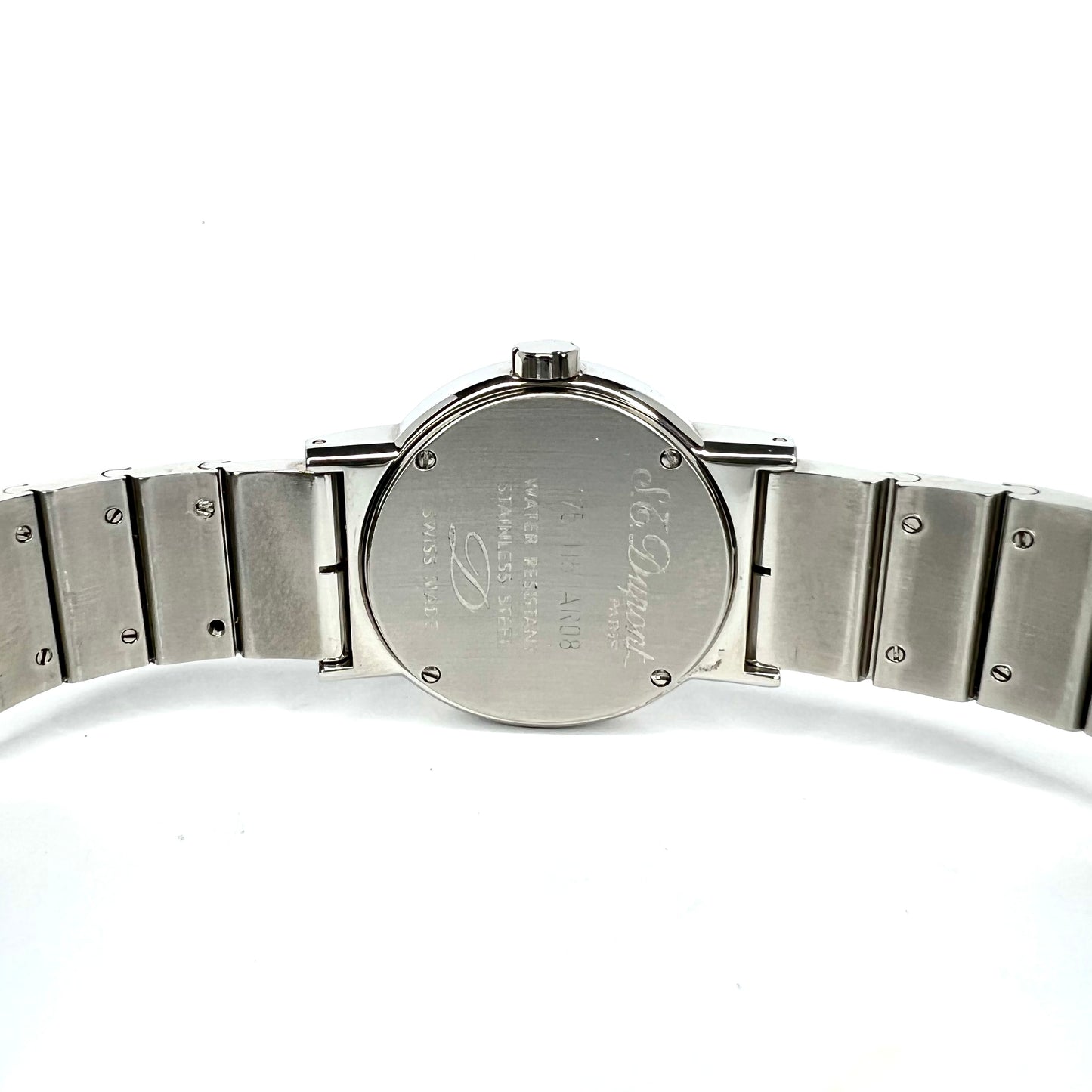 S.T. DUPONT 30mm Quartz Stainless Steel Watch