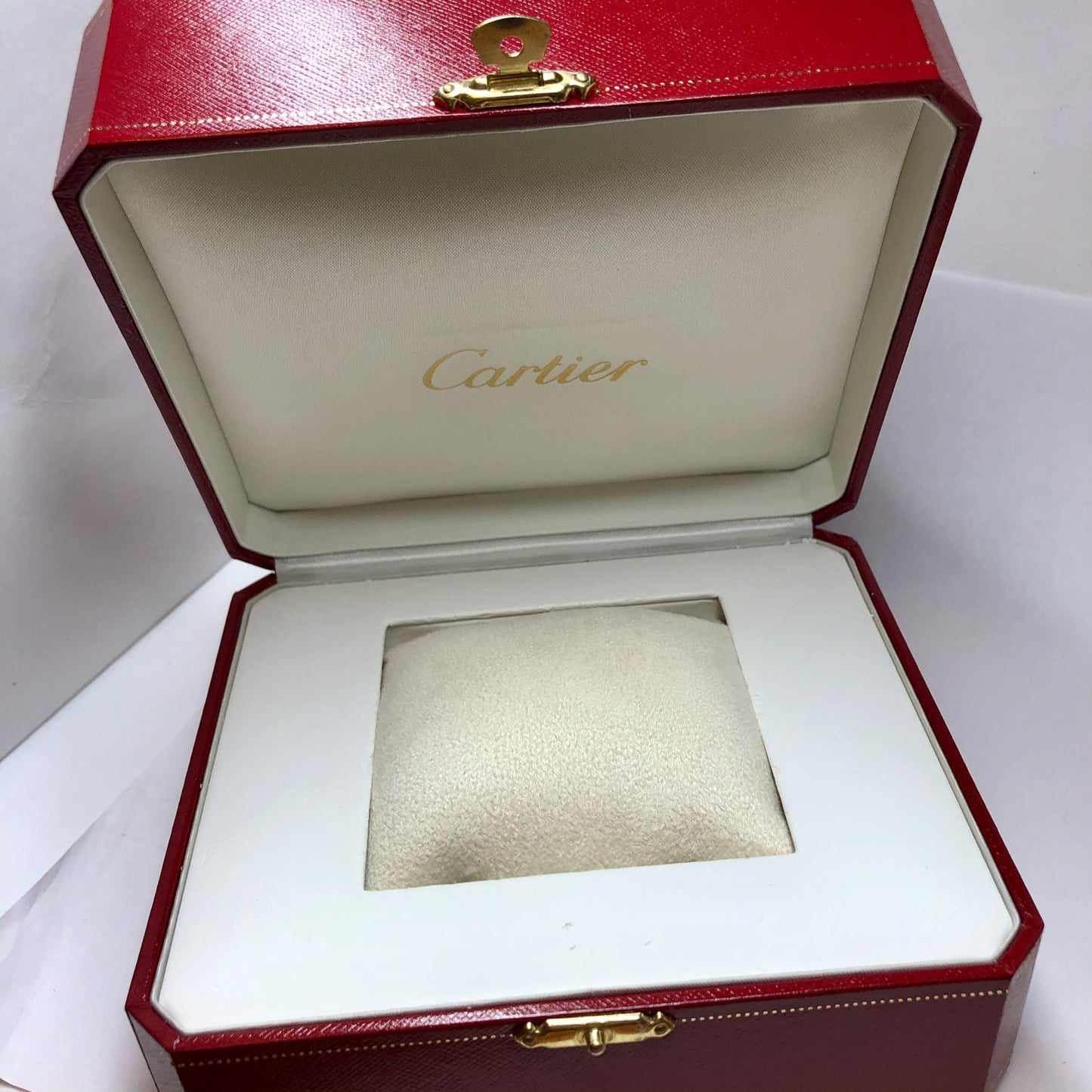 Cream Faux Suede PILLOW CUSHION for Cartier Piaget etc Box