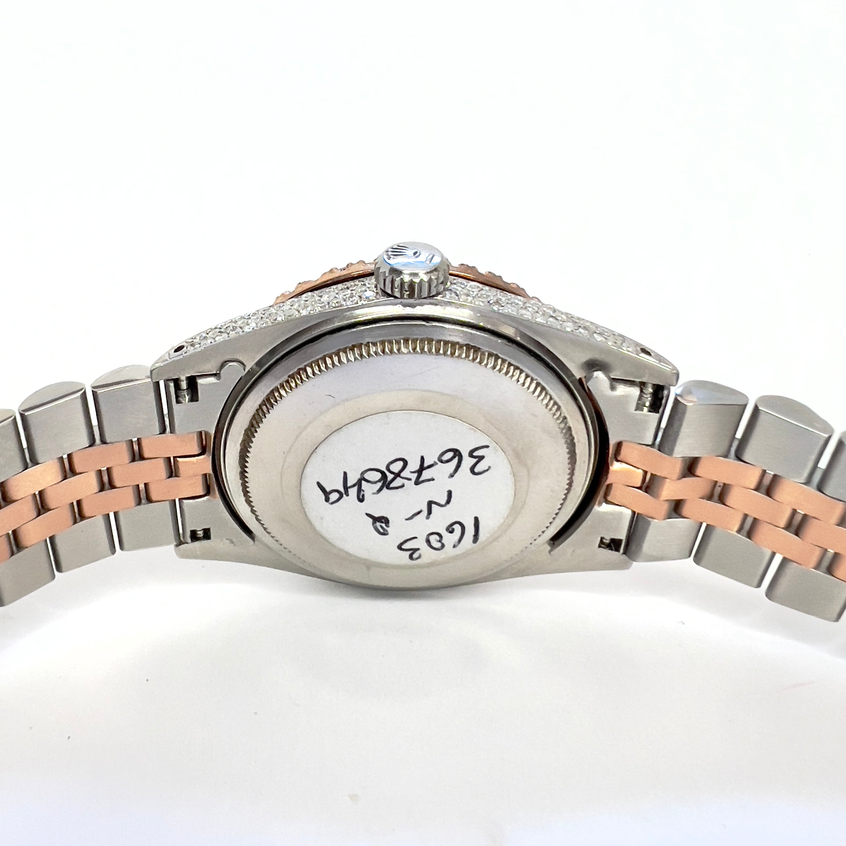 Rolex oyster perpetual outlet datejust back