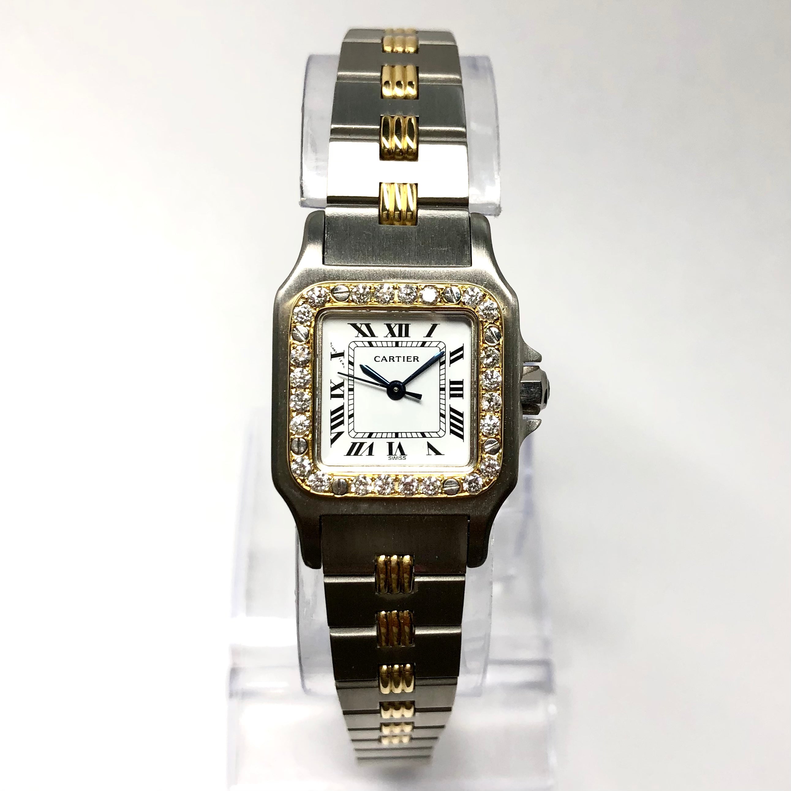 Cartier pre-owned Santos 24mm - Yellow