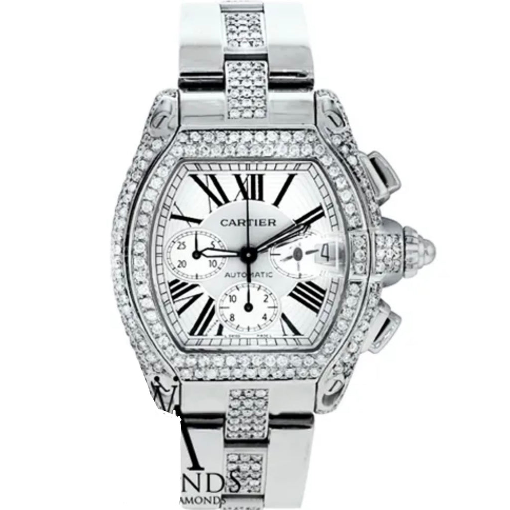 CARTIER ROADSTER Chronograph 2618 Automatic 42mm Steel ~5TCW