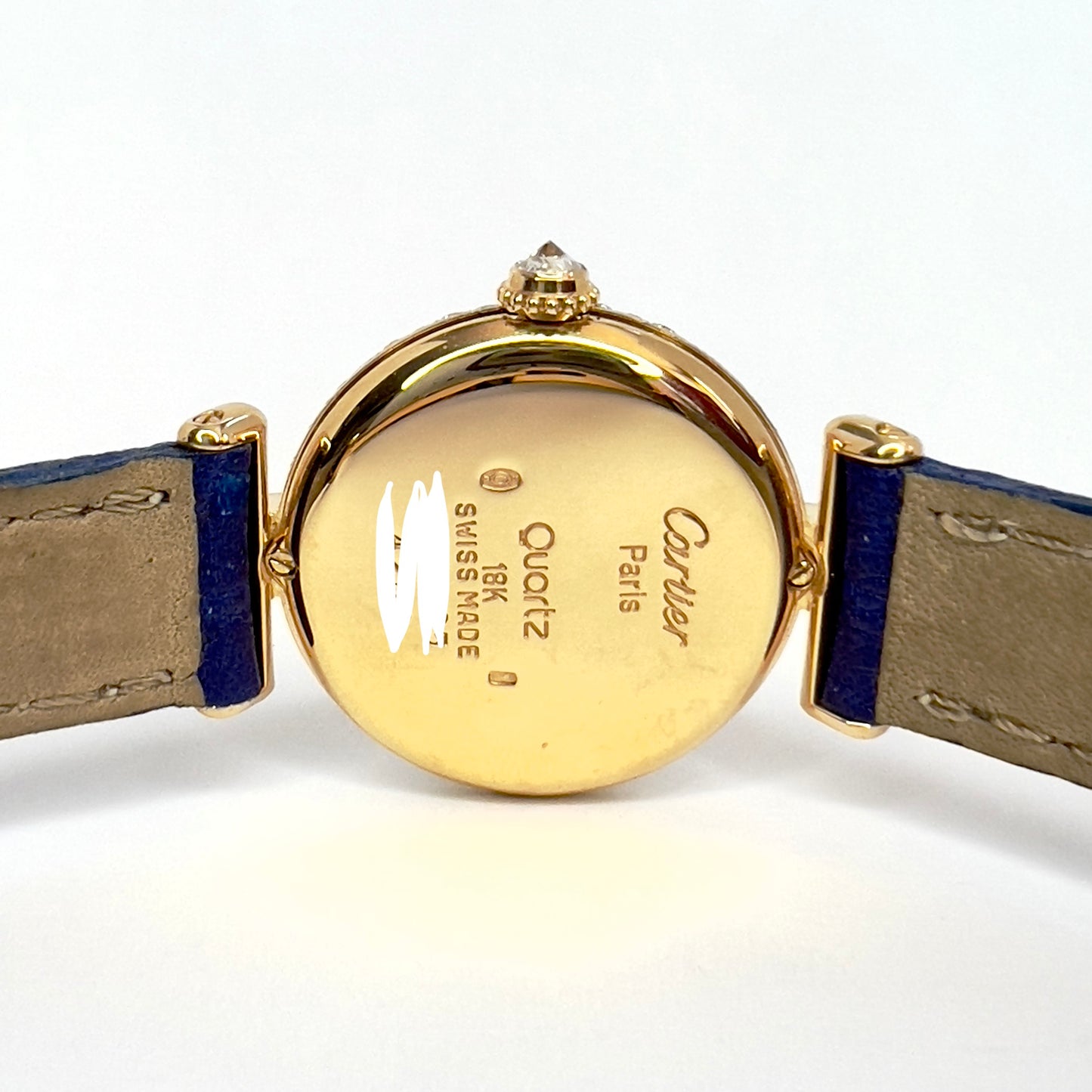 CARTIER COLISÉE Quartz 24mm 18K Yellow Gold 1.67TCW Diamond Watch
