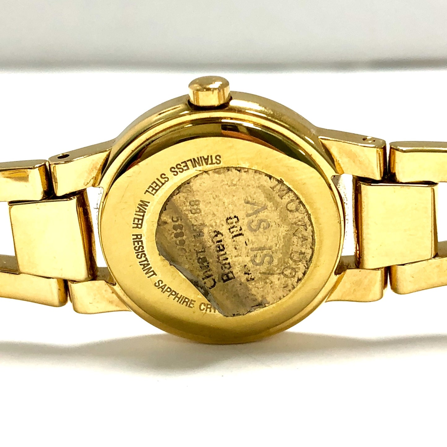 MOVADO AMOROSA Quartz 24mm Gold-Plated FACTORY DIAMONDS Watch