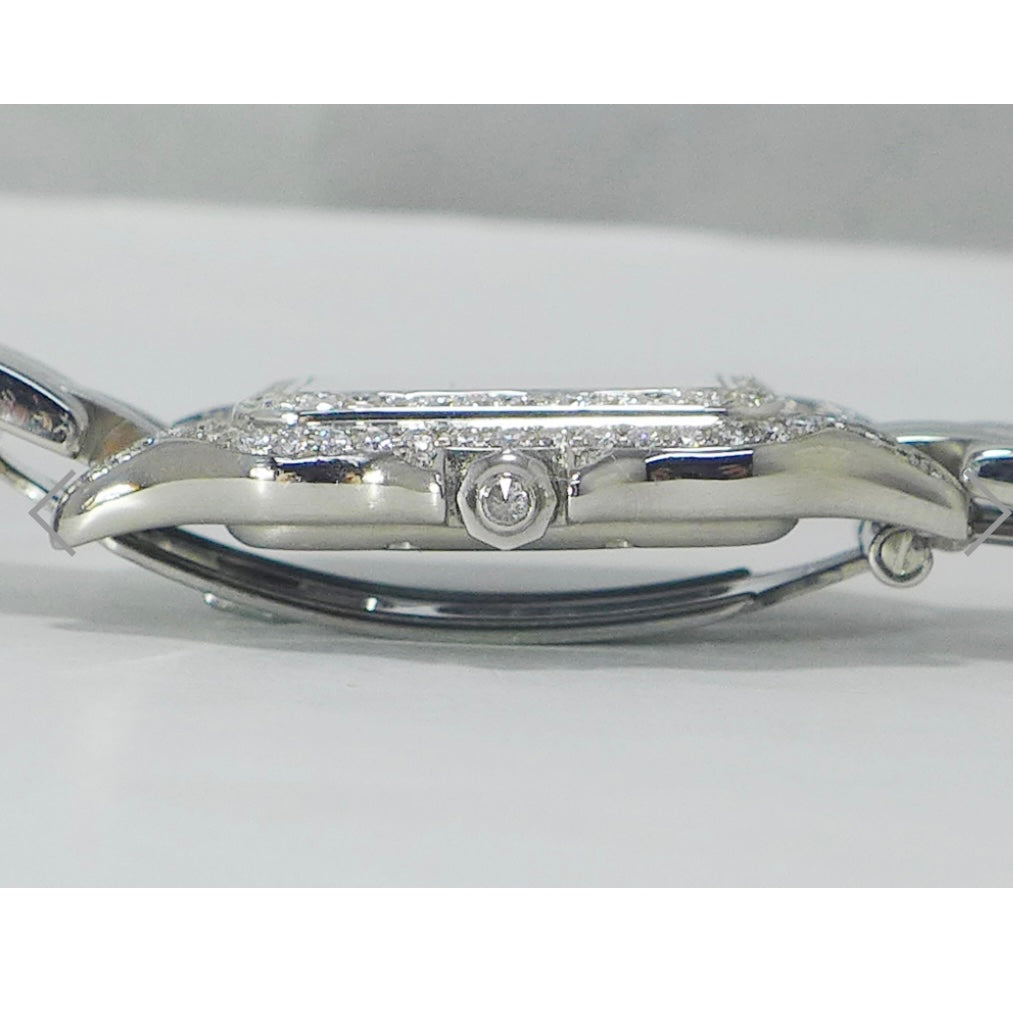 CARTIER PANTHERE 27mm Steel 1.27TCW Diamond Watch