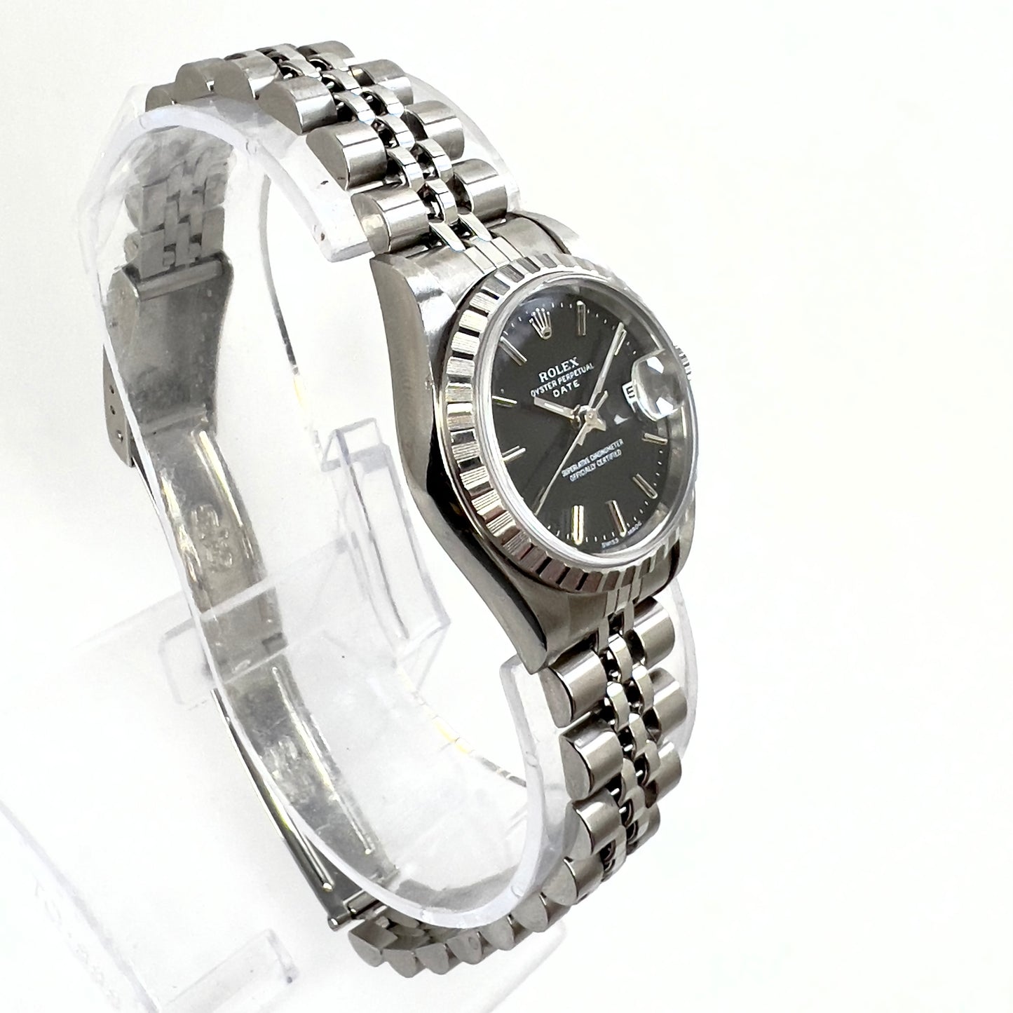ROLEX DATE Automatic 26mm Steel Jubilee Bracelet Watch