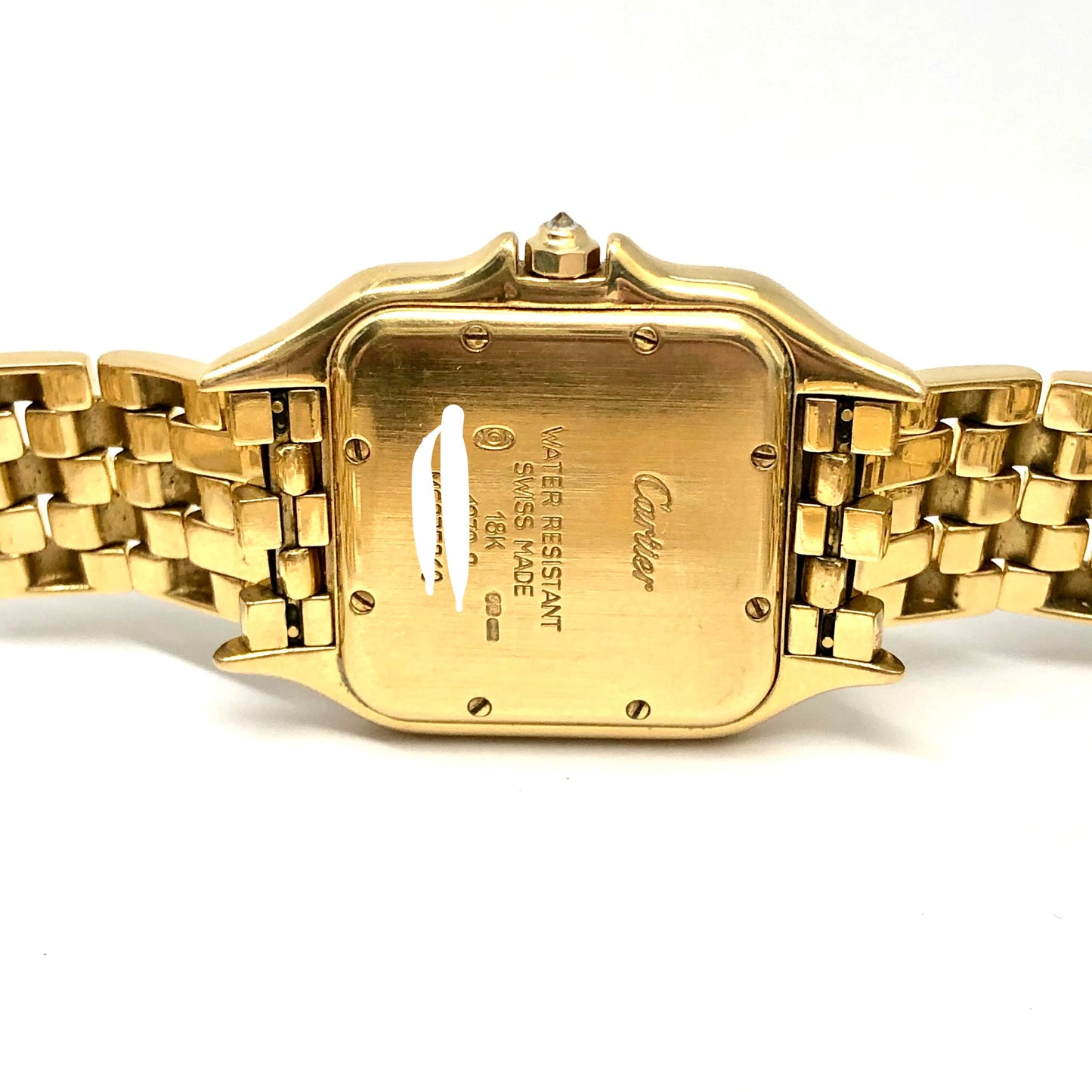 CARTIER PANTHERE 27mm 18K Yellow Gold 0.50TCW FACTORY DIAMOND Watch