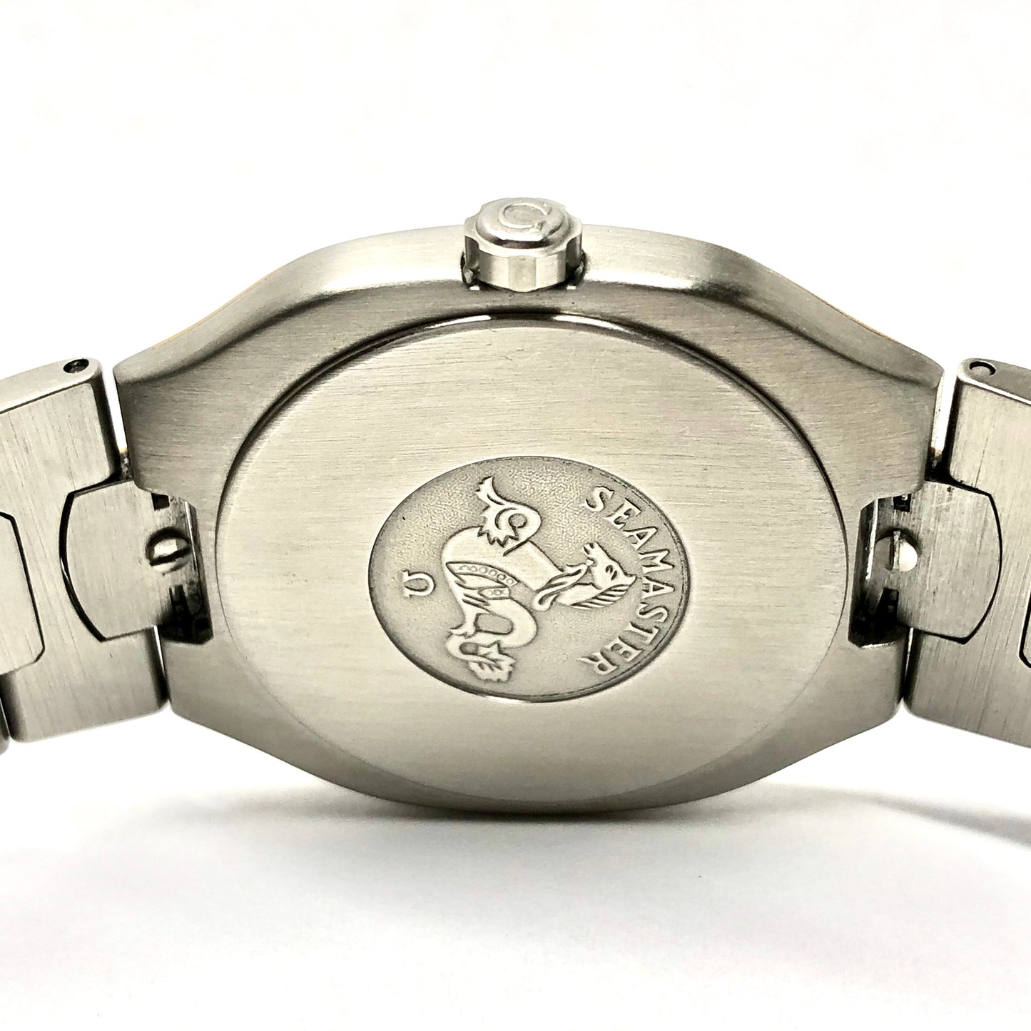 OMEGA SEAMASTER POLARIS Quartz 31mm 2 Tone 0.58TCW Diamond Watch