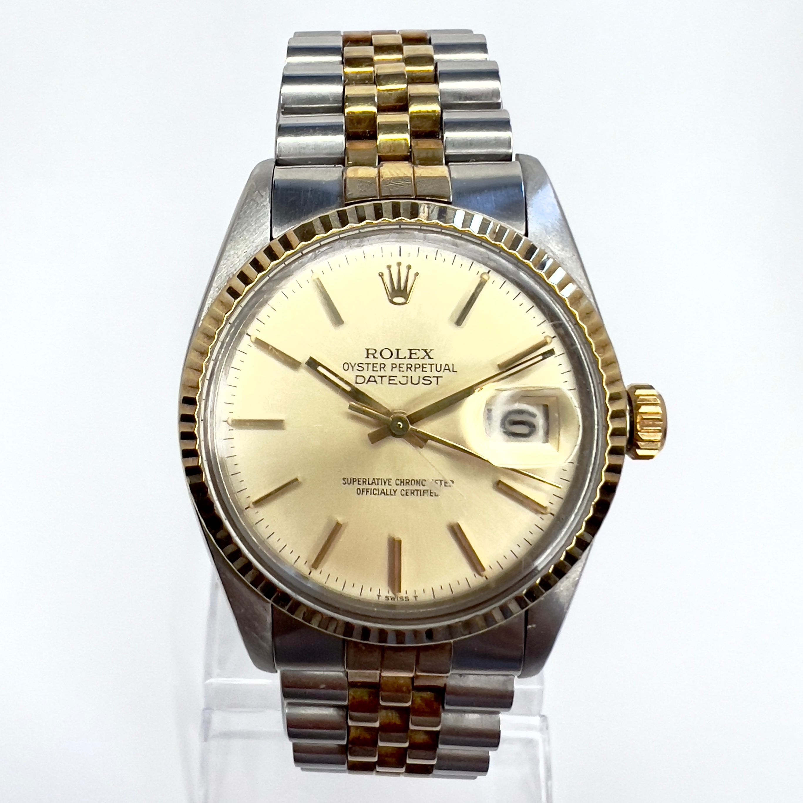 ROLEX Oyster Perpetual DATEJUST Automatic 36mm 2 Tone Watch NATILUXIA rolex-oyster-perpetual-datejust-automatic-36mm-2-tone-watch-natiluxia