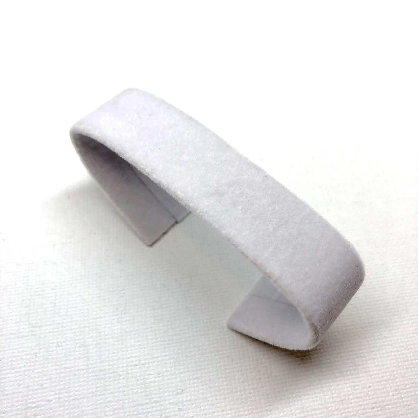 19mm White Velvet Bendable Metal HOLDER for CARTIER Box