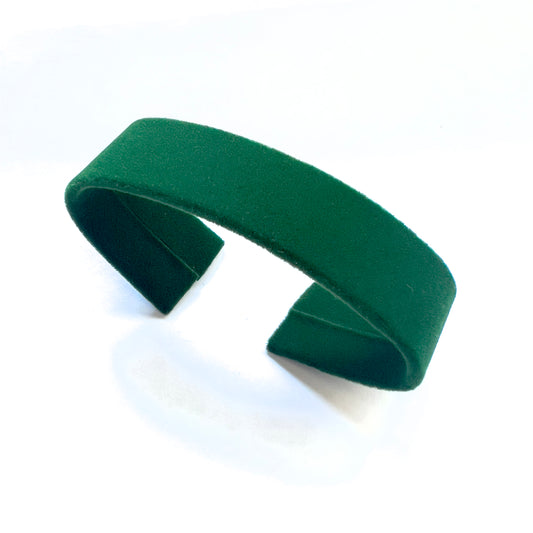 Green Velvet Bendable Holder for Rolex Box