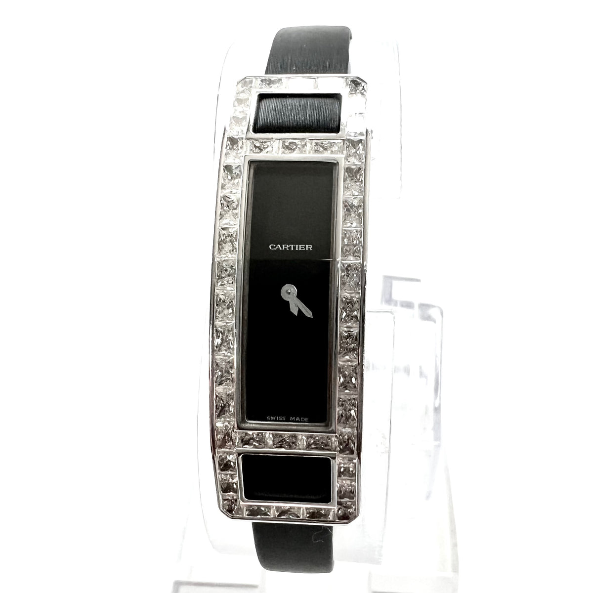 CARTIER LIBRE CEINTURE ALLONGEE 18K White Gold Factory  display picture 1
