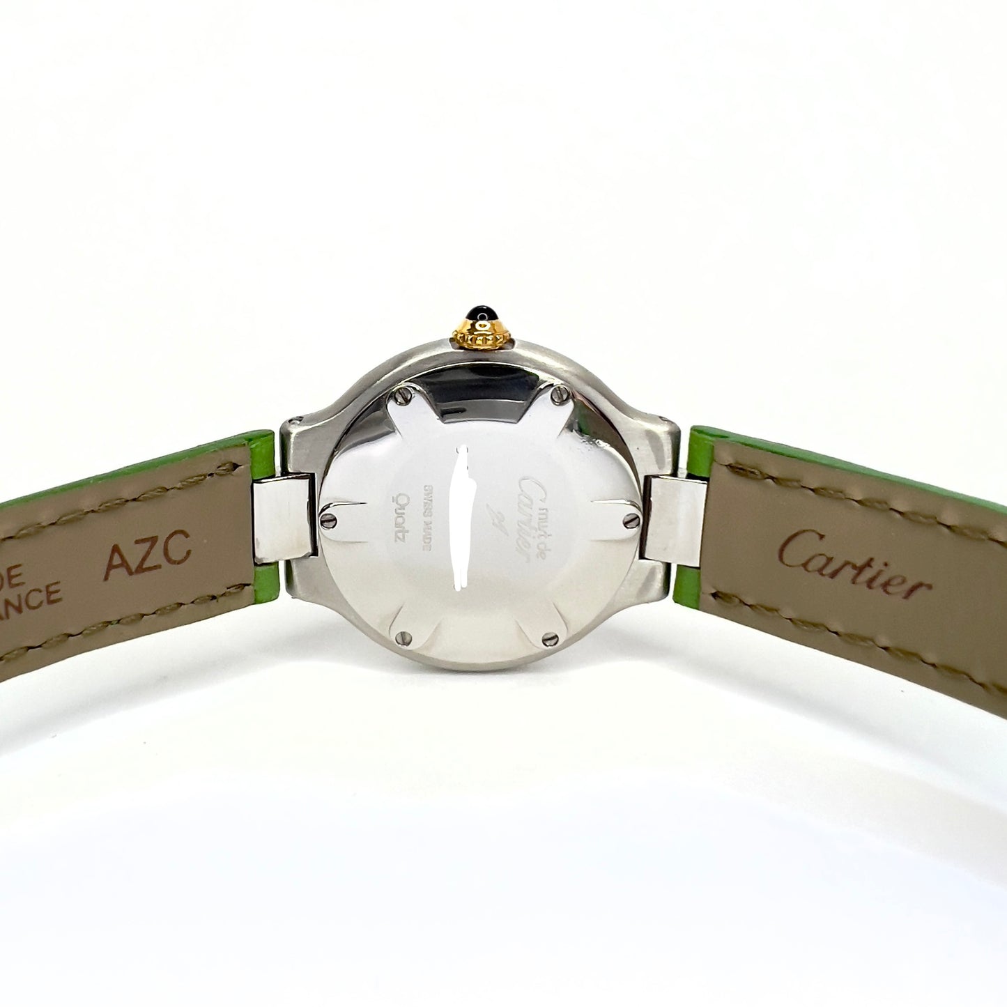 CARTIER MUST 21 Quartz 28mm 0.41TCW Diamond Watch
