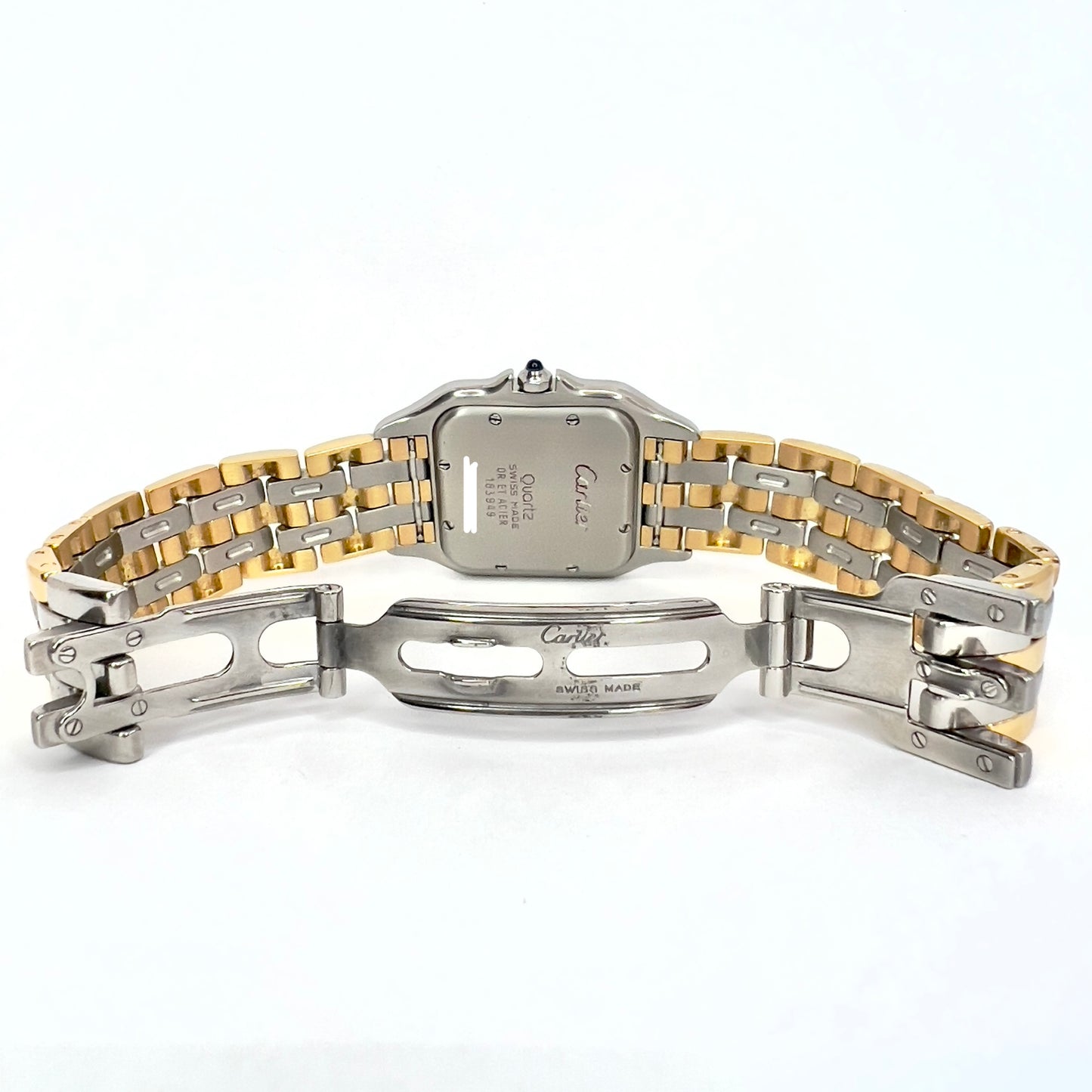 CARTIER PANTHERE Quartz 27mm 3 Row Gold 1.25TCW DIAMOND Watch