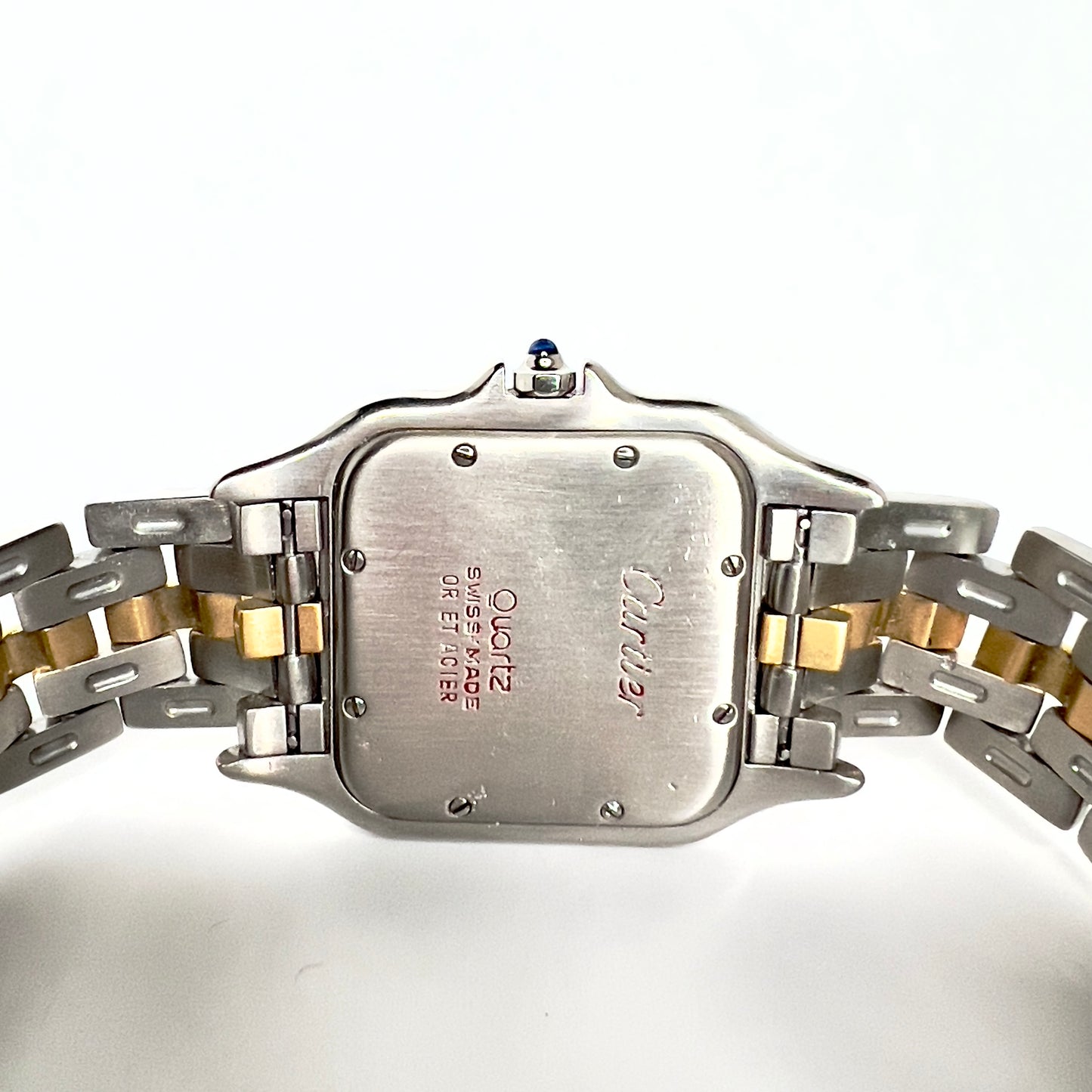CARTIER PANTHERE Quartz 29mm 1 Row Gold 0.56TCW DIAMOND Watch