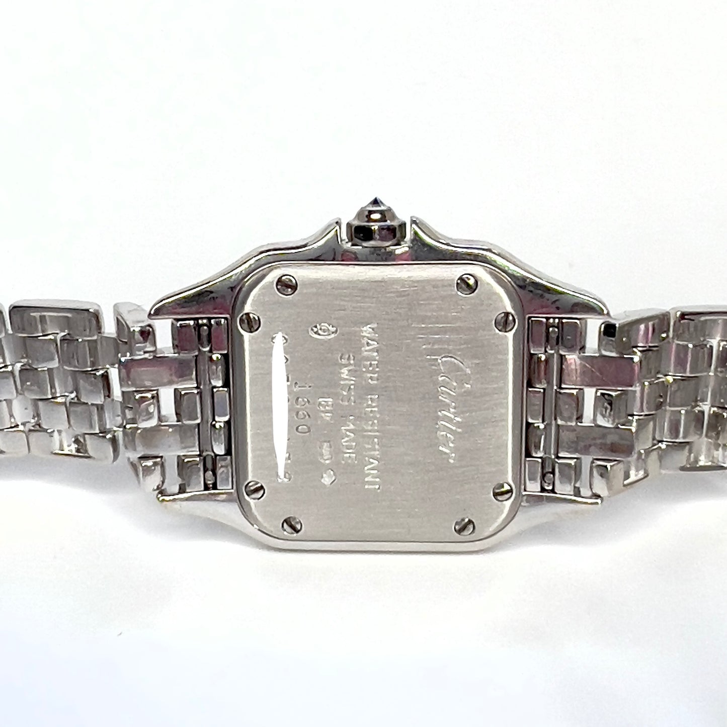 CARTIER PANTHERE Quartz 23mm 18K White Gold 3.5TCW Diamond Watch