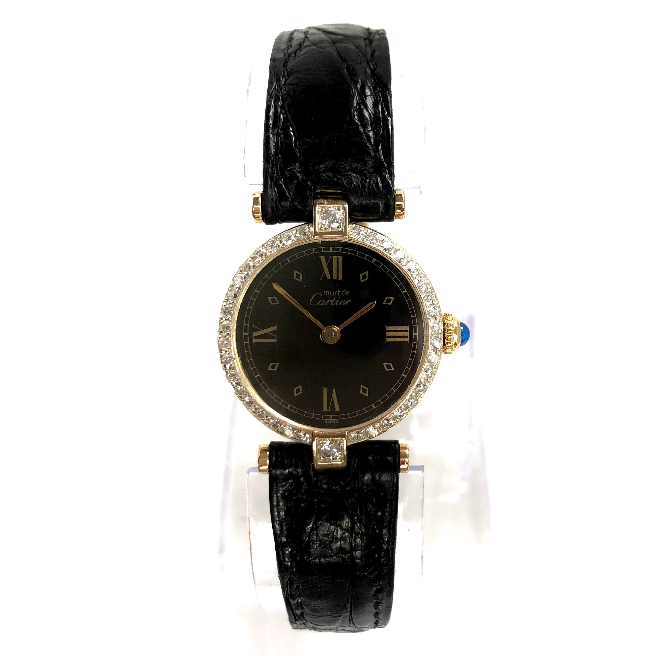 Montre must discount de cartier vermeil