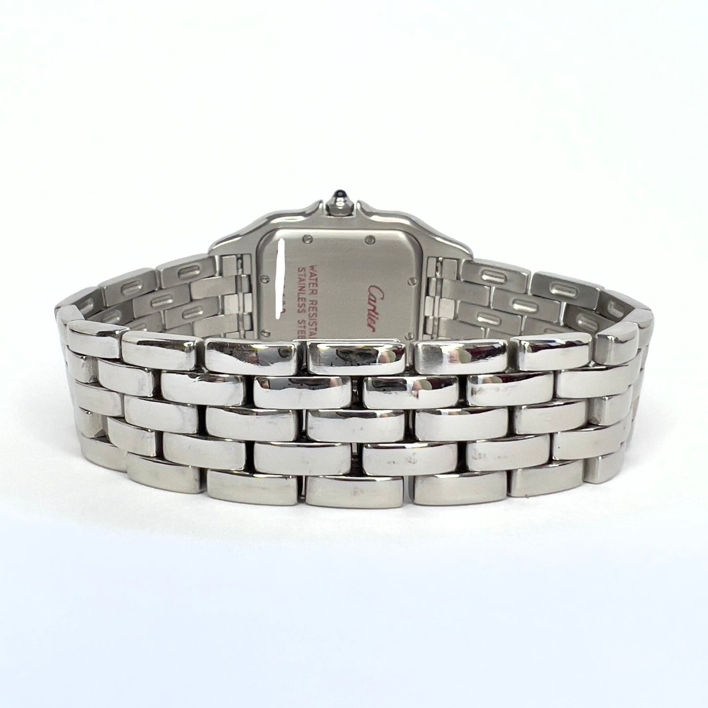 CARTIER PANTHERE Quartz 27mm Steel 0.48TCW Diamond Watch