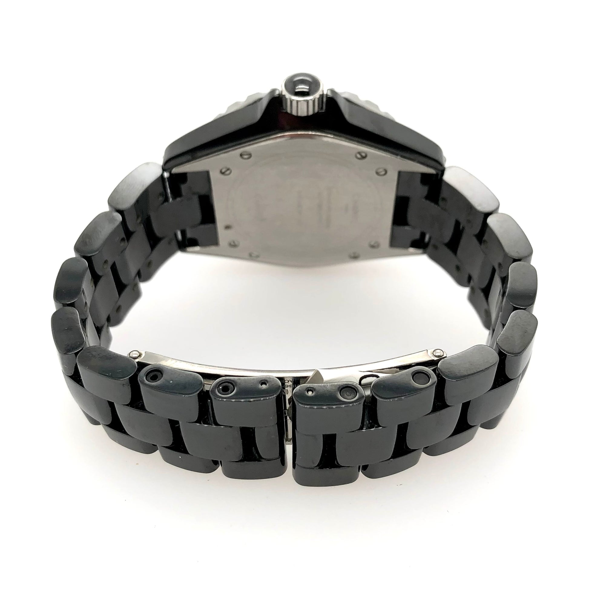 CHANEL J12 Automatic 32mm Black Ceramics & Steel Watch