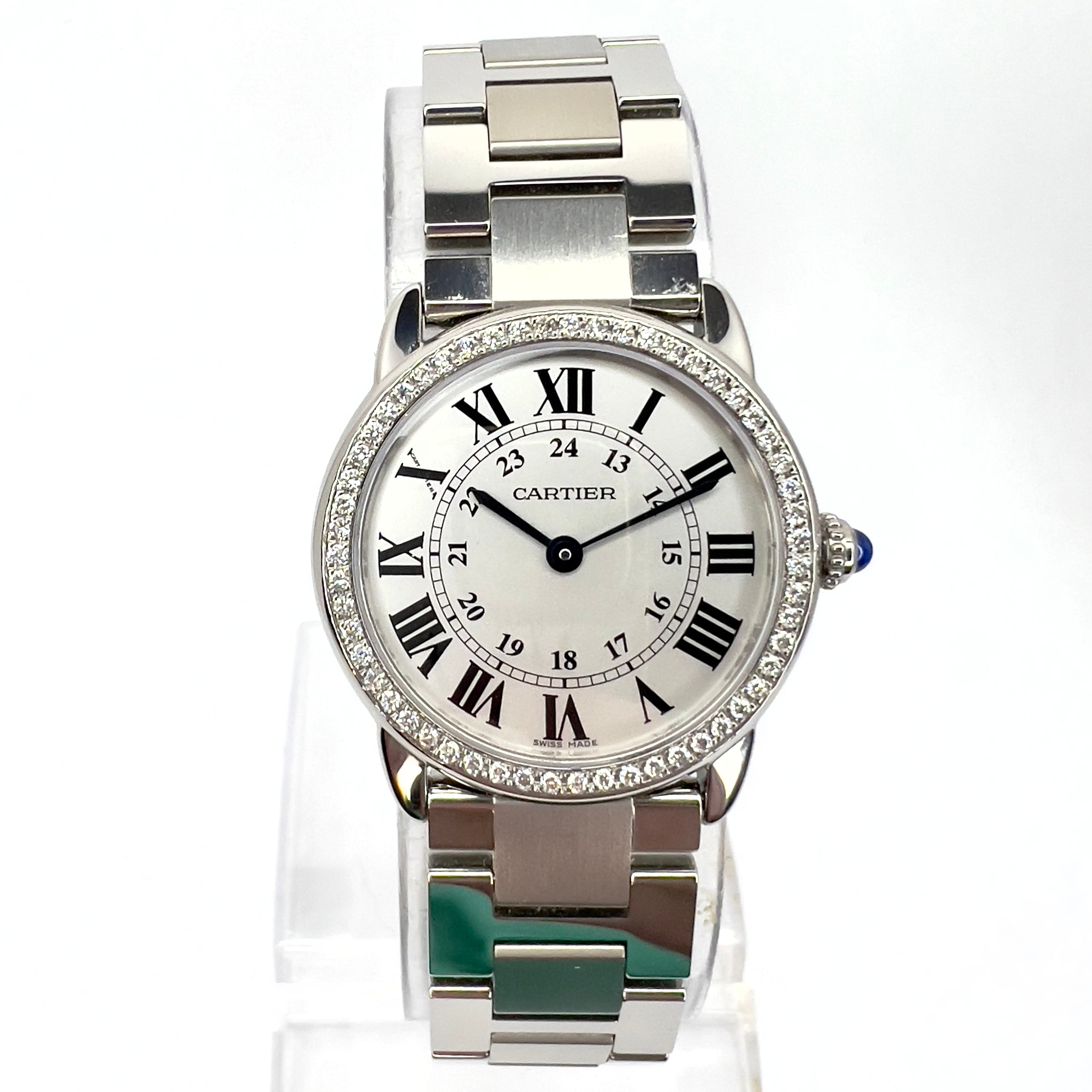 Cartier ronde solo watch best sale