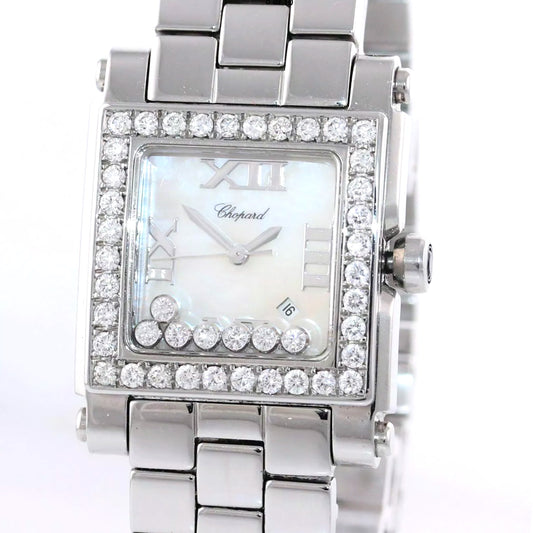 CHOPARD HAPPY SPORT 30mm Quartz 7 Floating DIAMOND Watch NEW Model