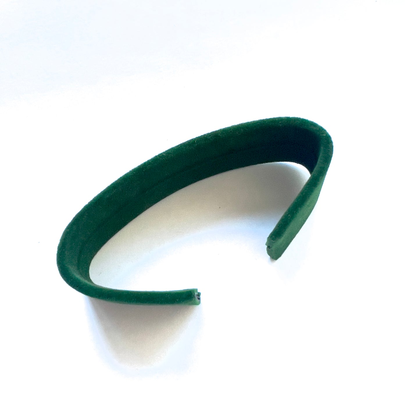 Green Velvet Bendable Holder for Rolex Box