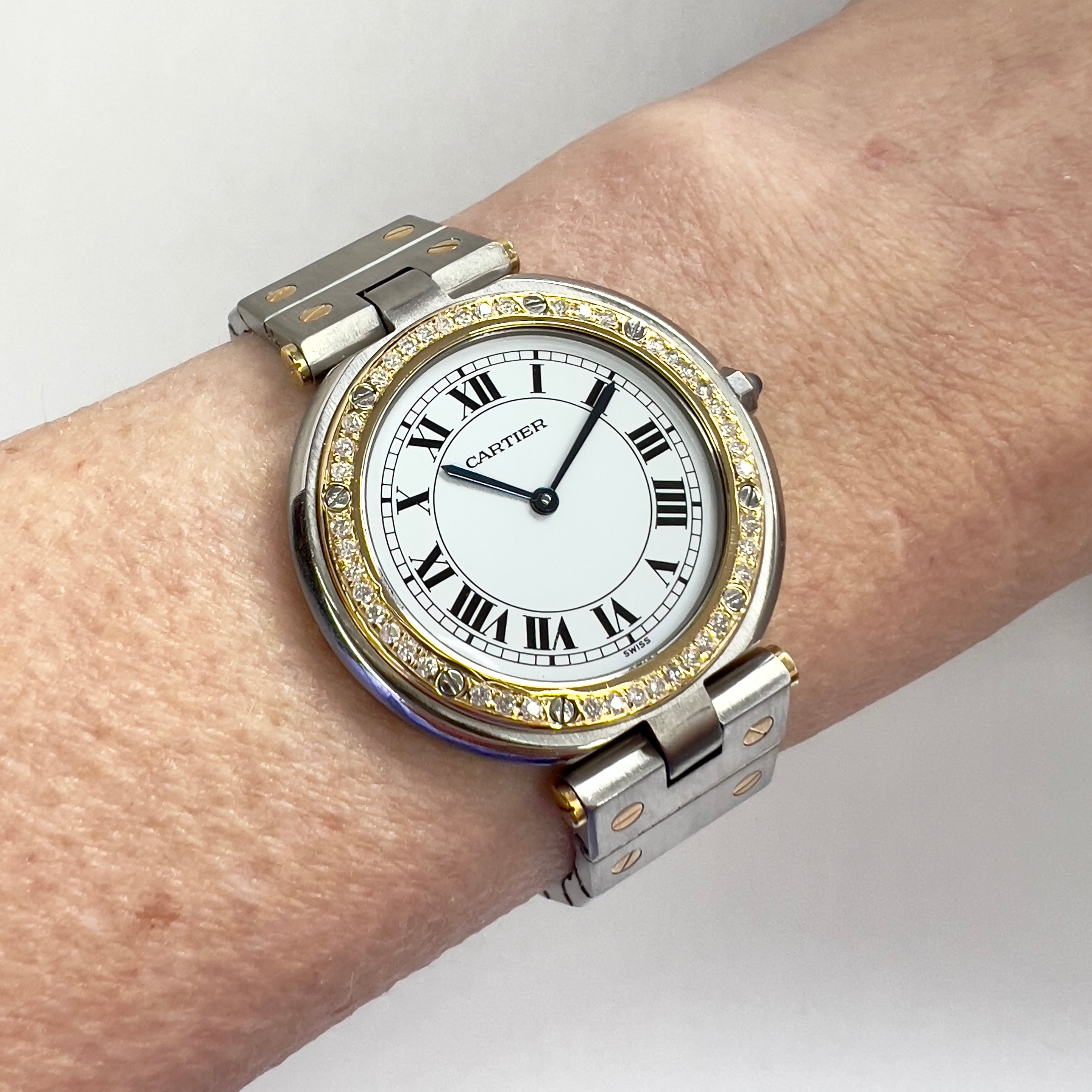 Cartier santos ronde gold best sale